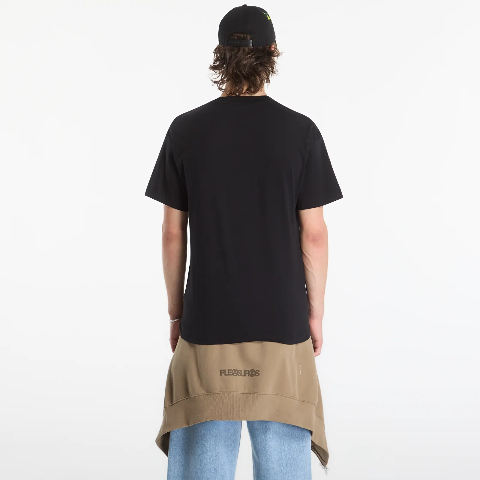 Koszulki Palm Angels Surf Men Regular Tee Black/ Off White