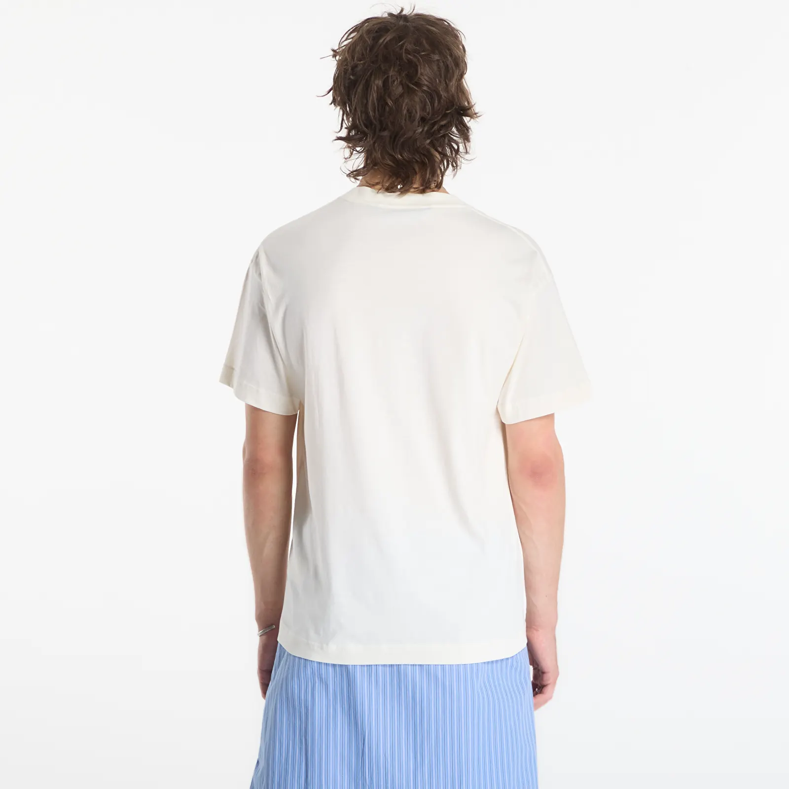 Футболки Palm Angels Pa Pool Regular Tee Off White/ Black