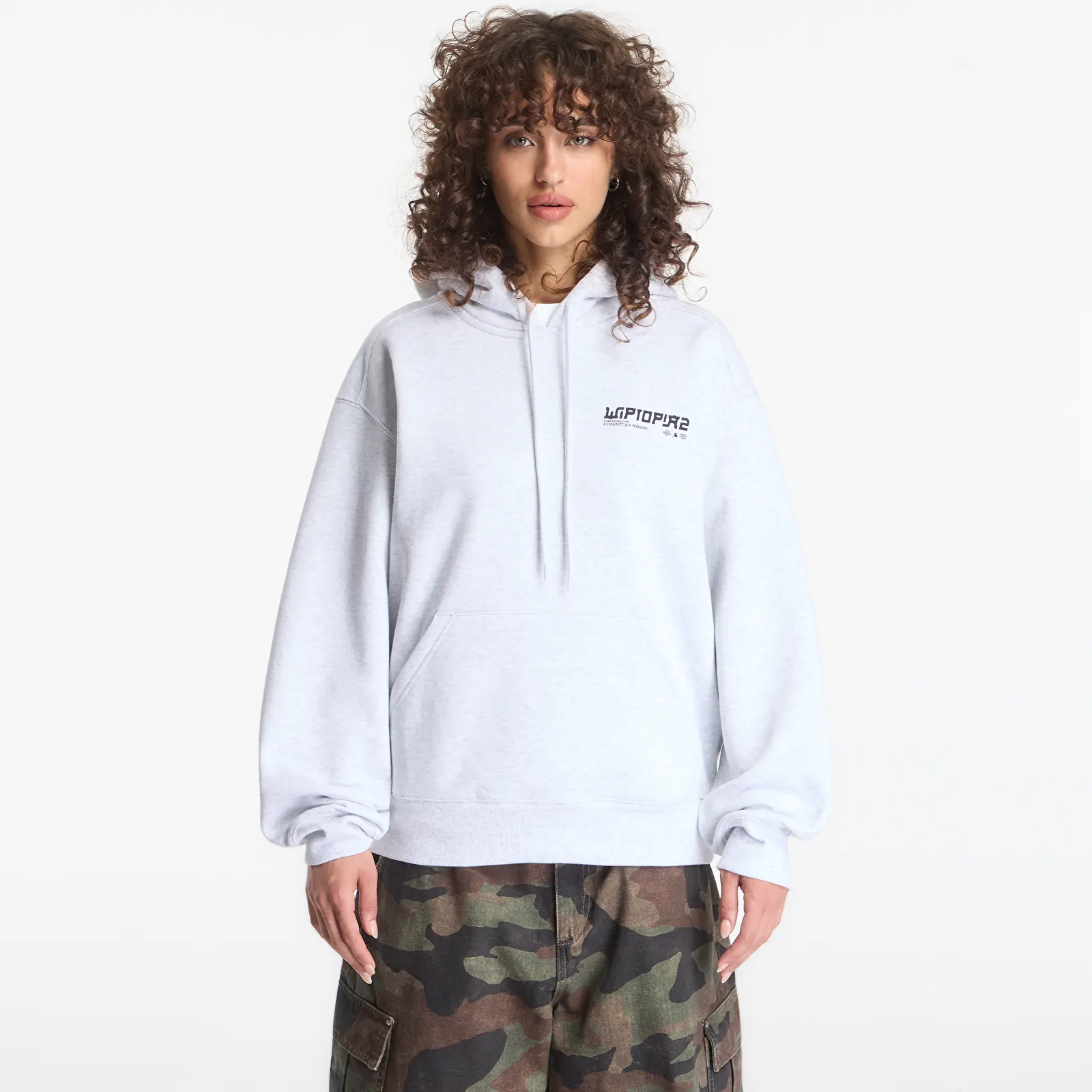 Hættetrøjer og sweatshirts Carhartt WIP Hooded Wiptopia II Sweat UNISEX Ash Heather