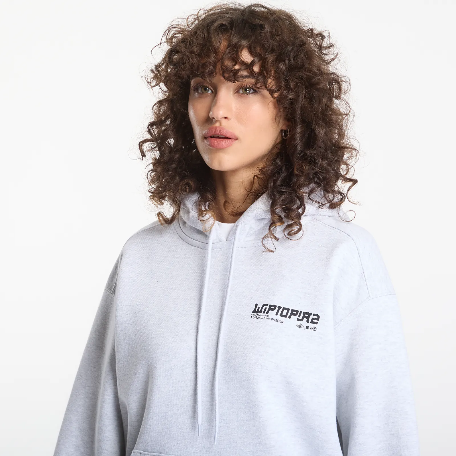Hættetrøjer og sweatshirts Carhartt WIP Hooded Wiptopia II Sweat UNISEX Ash Heather