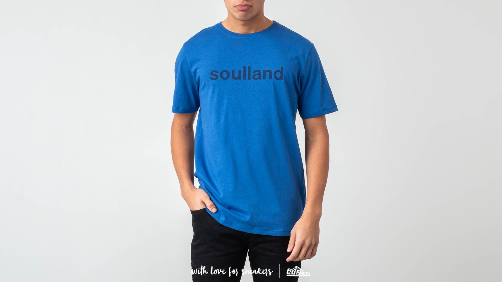 T-shirts Soulland Logic Chuck Tee Blue