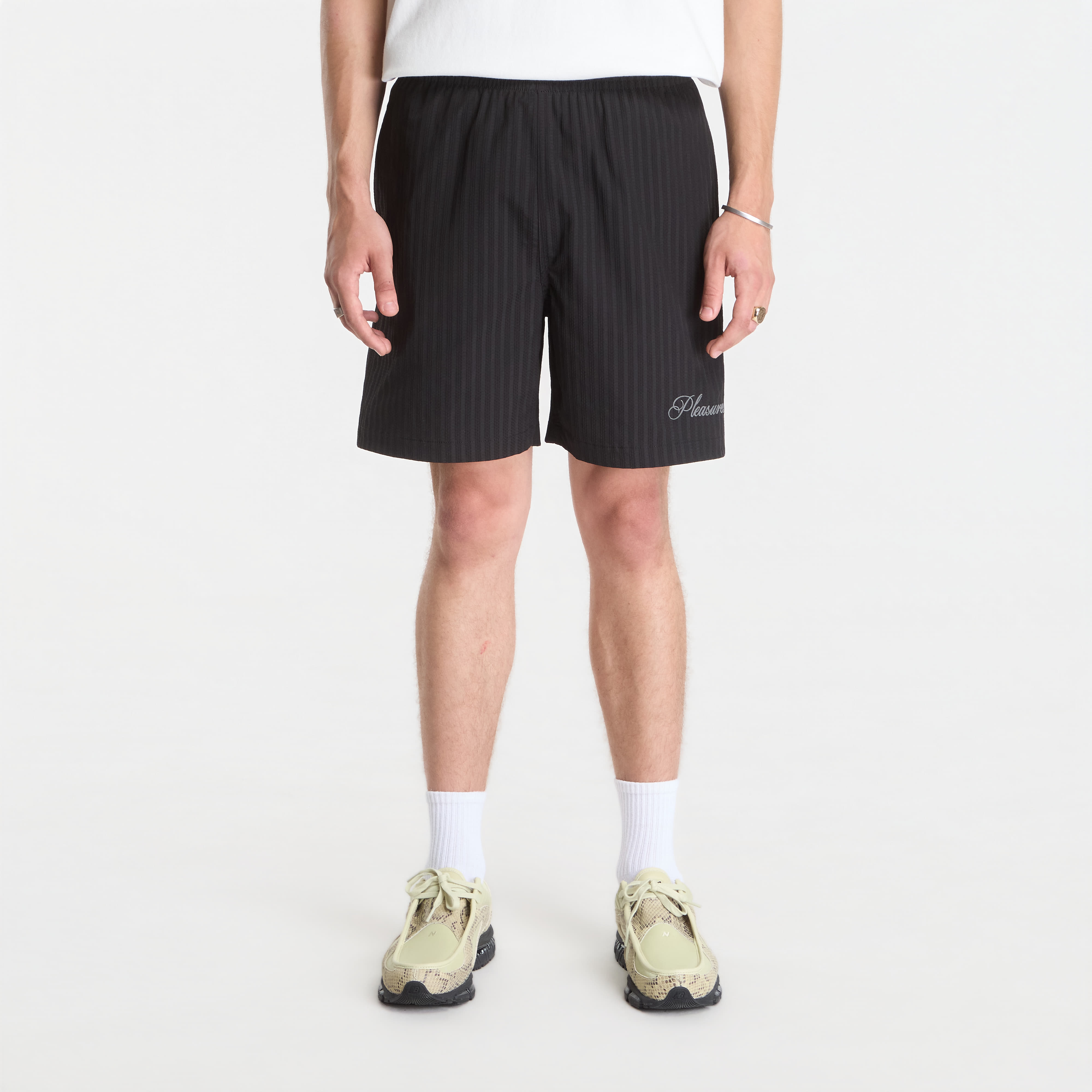 Къси панталони PLEASURES Fortunate Active Shorts Black S