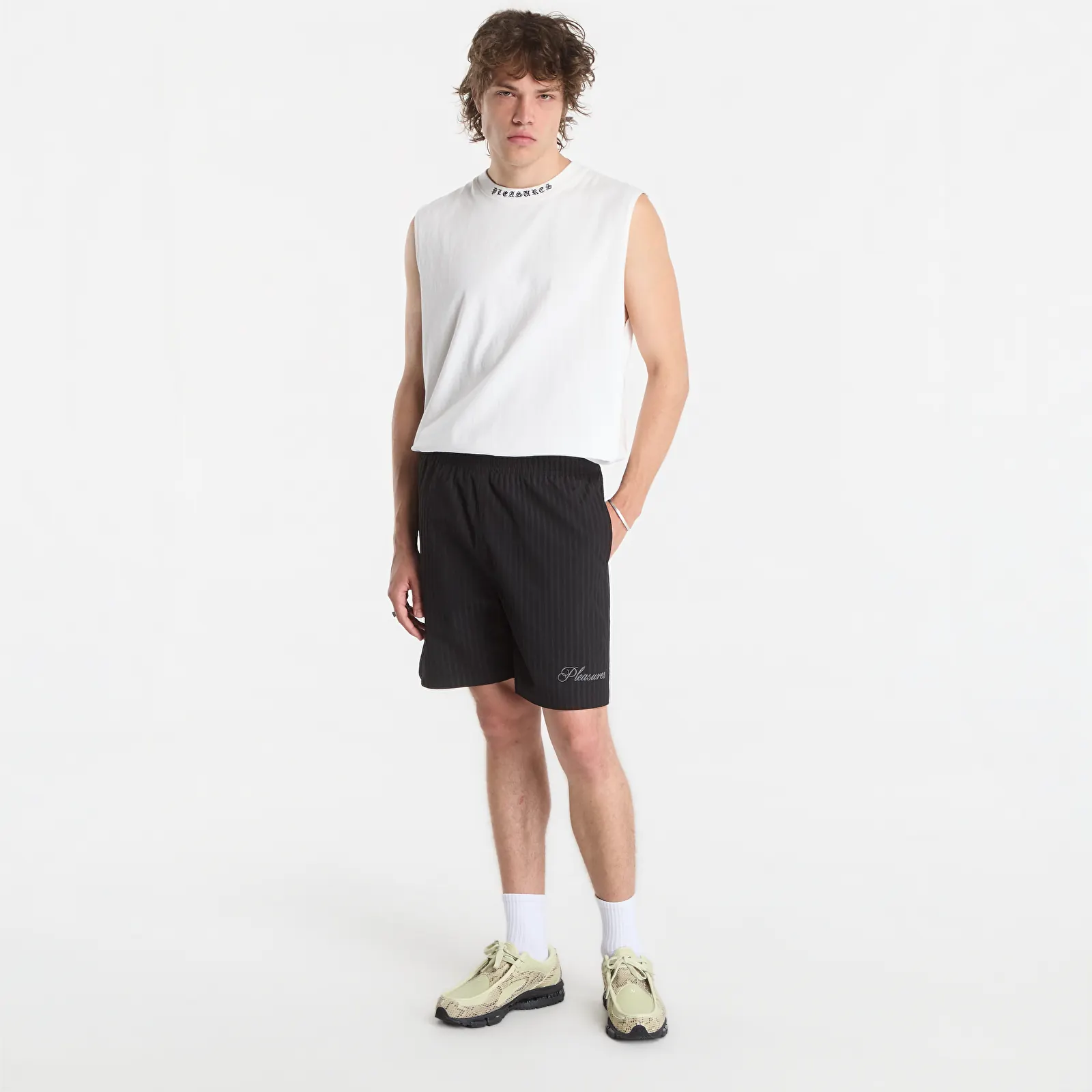 Shorts PLEASURES Fortunate Active Shorts Black