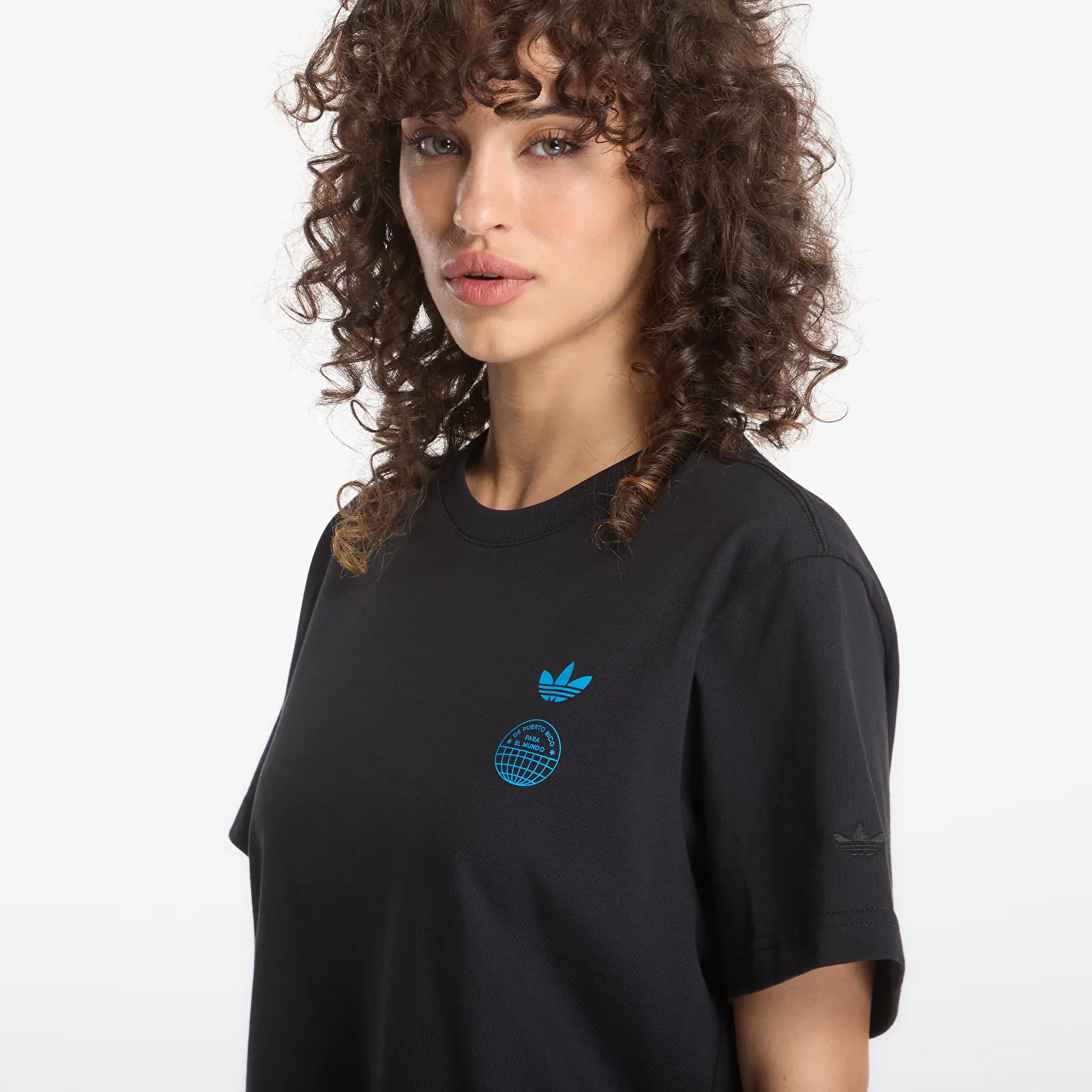 T-shirts adidas Dtmf Bad Bunny Heavyweight Merch Tee UNISEX Black