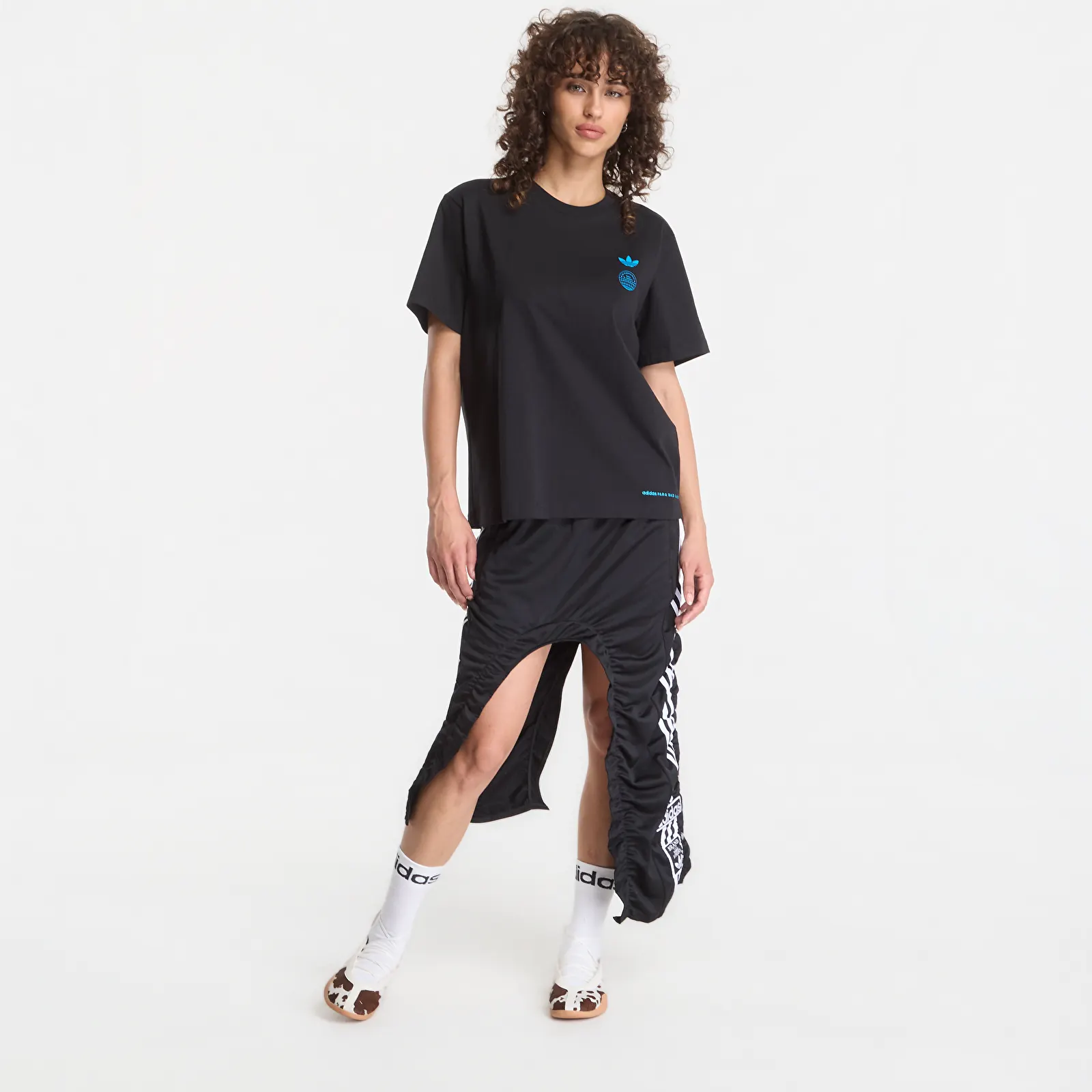 T-shirts adidas Dtmf Bad Bunny Heavyweight Merch Tee UNISEX Black