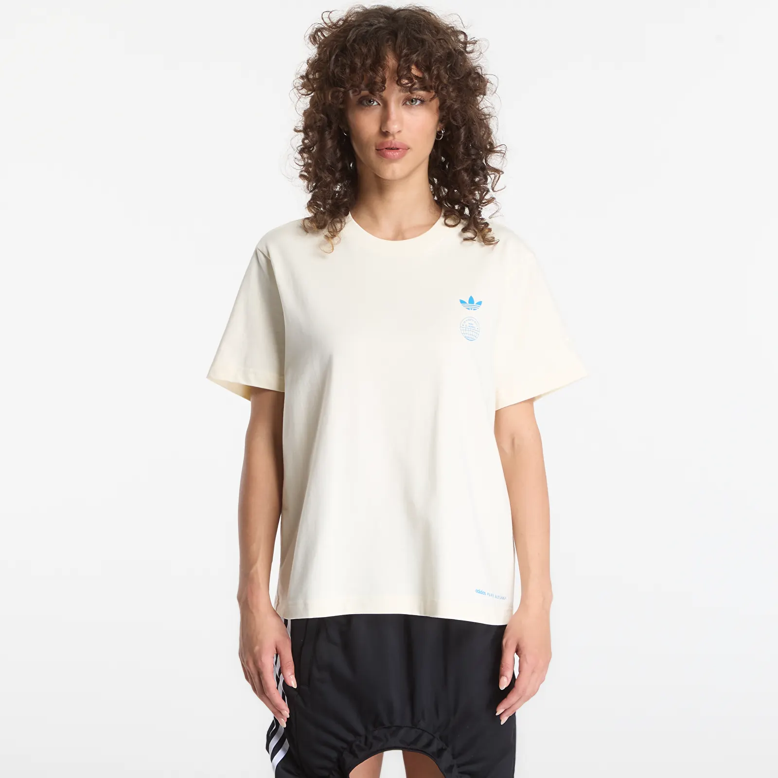 T-särgid adidas Dtmf Bad Bunny Heavyweight Merch Tee UNISEX Cream White