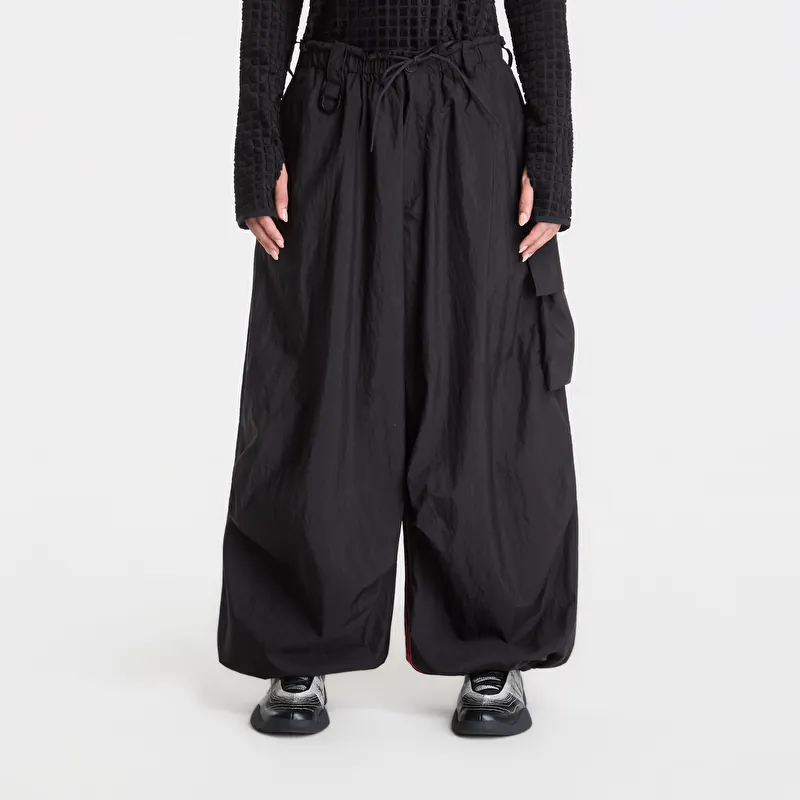Y-3 Gradient 3 Stripes Nylon Cargo Pants UNISEX Black