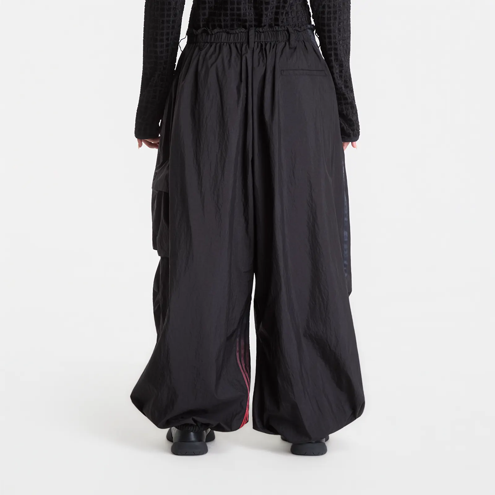 Hosen für Männer Y-3 Gradient 3 Stripes Nylon Cargo Pants UNISEX Black