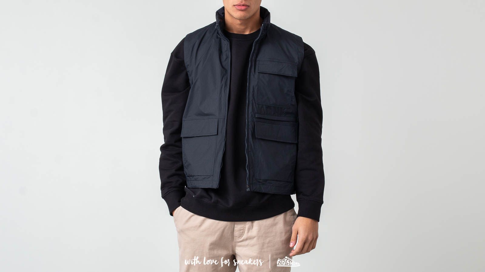 Jackets and Coats Norse Projects Birkholm Tech Gilet Dark Navy