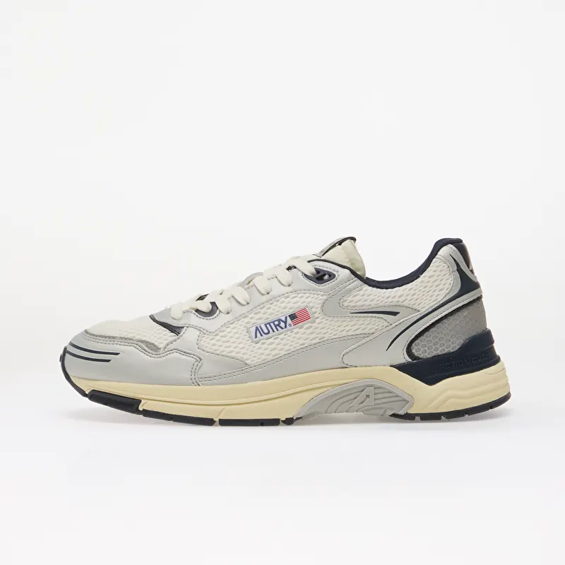 Autry Hyperway Low Man White/ Silver/ Blue