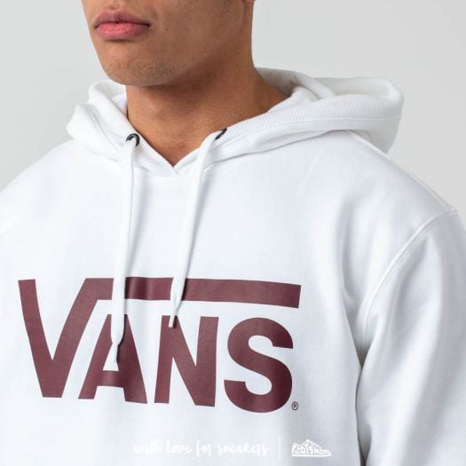 Vans pullover sales hoodie white