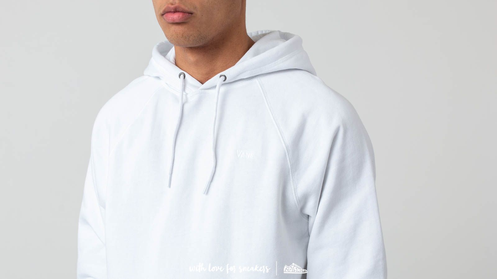 Vans versa 2024 hoodie white