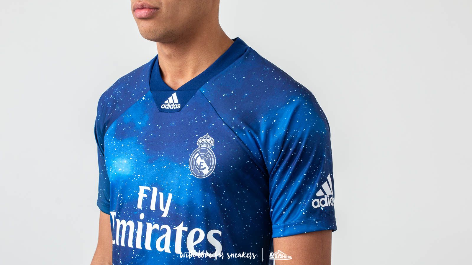 T Shirts and shirts adidas Real Madrid EA Jersey Blue Footshop