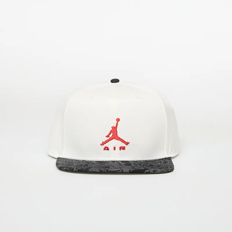 Jordan Pro Structured Cap Sail/ Black/ University Red