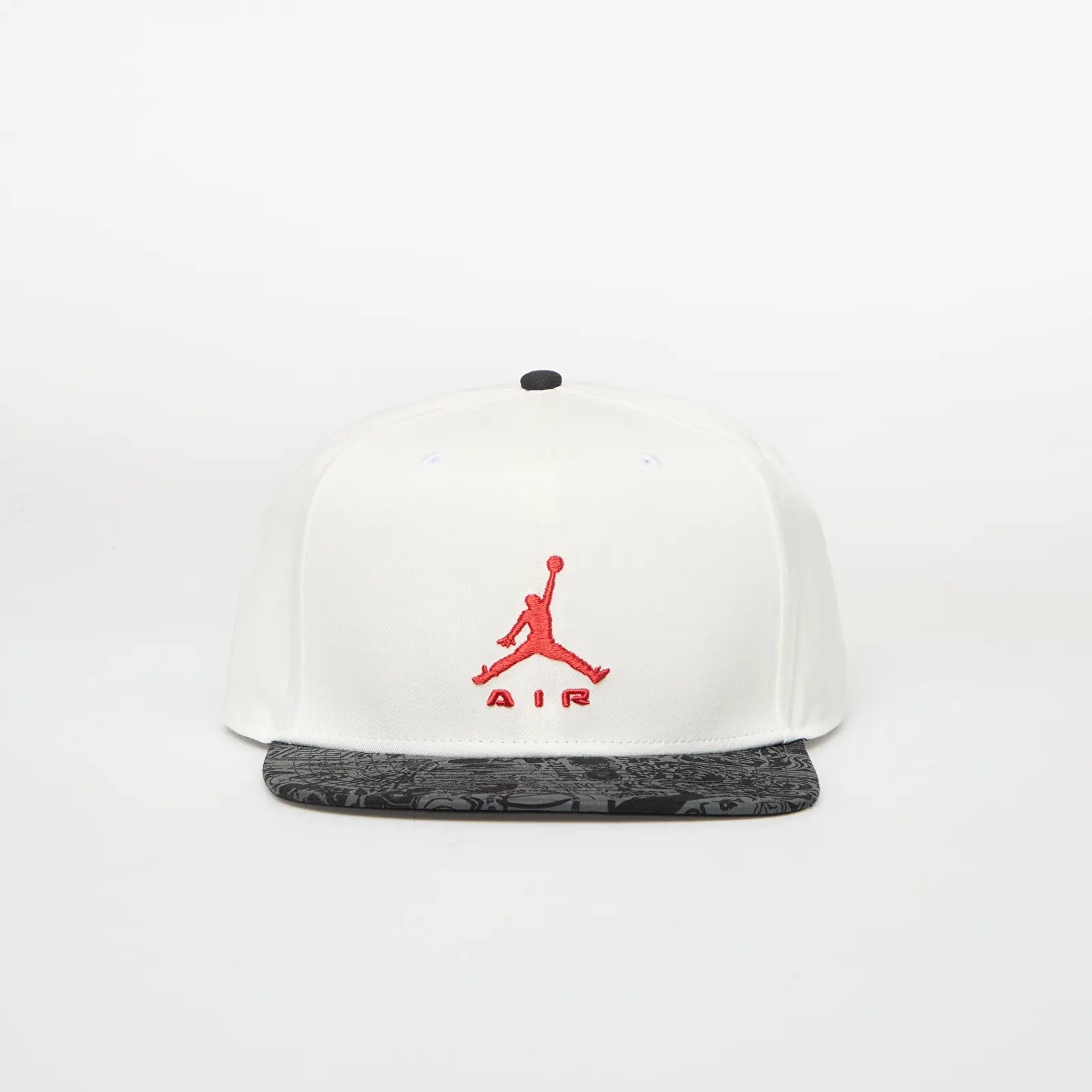 Hætter Jordan Pro Structured Cap Sail/ Black/ University Red