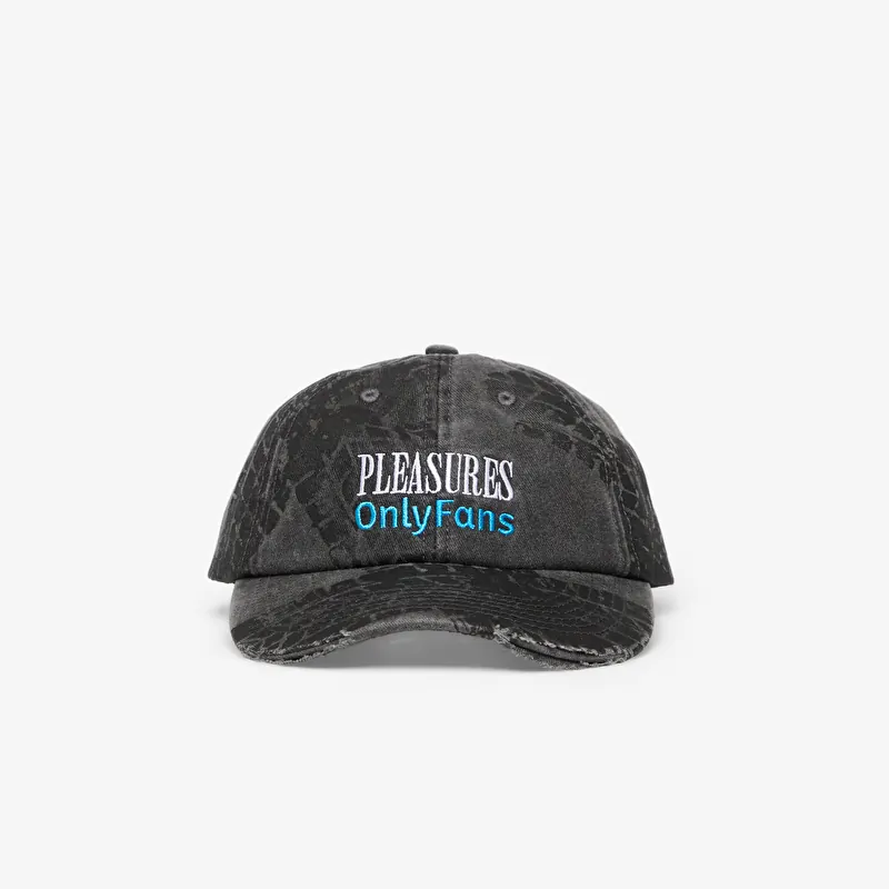 PLEASURES x OnlyFans Lockup Hat Black