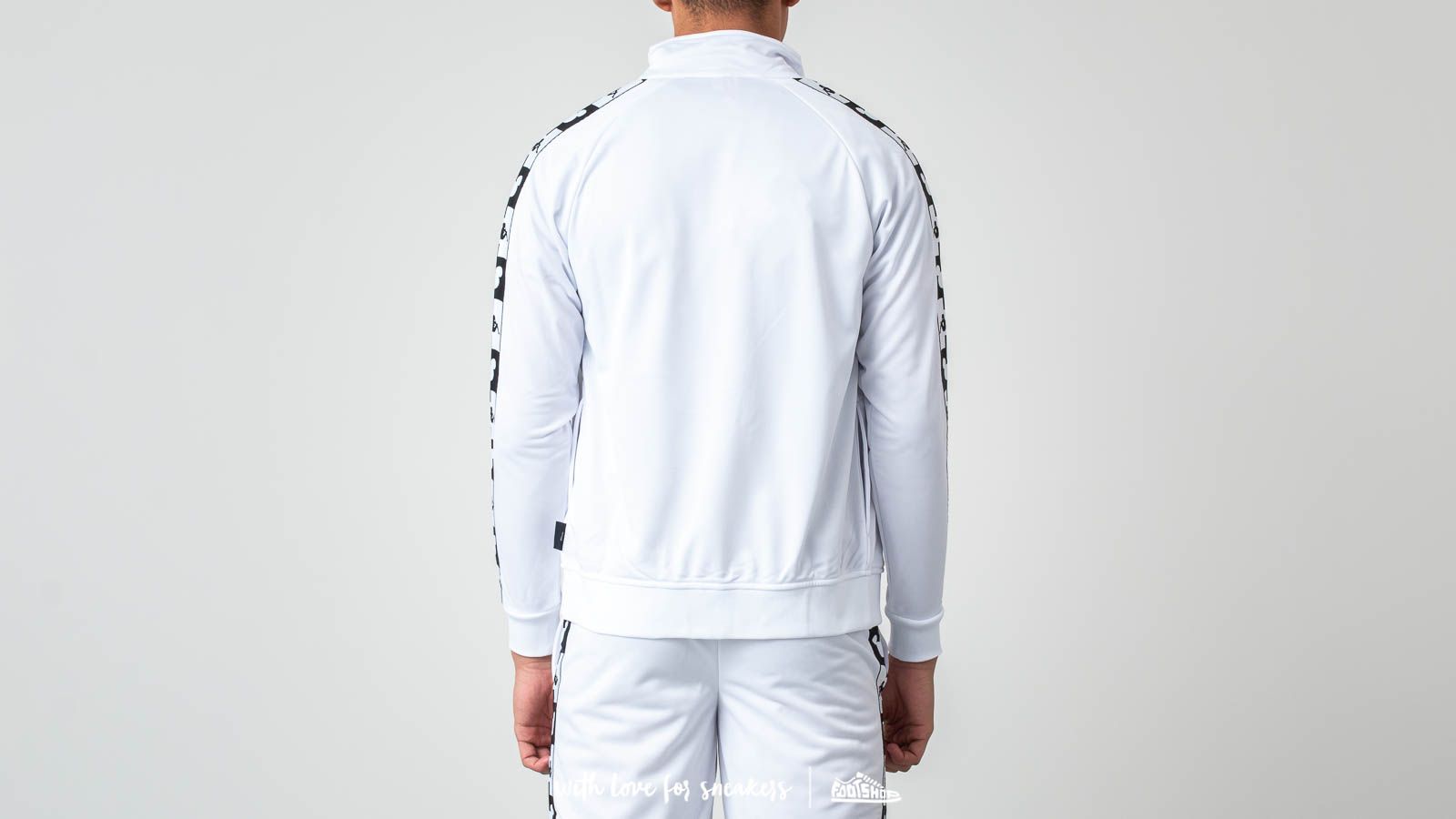 Felpe Kappa Authentic Anne Disney Track Jacket White