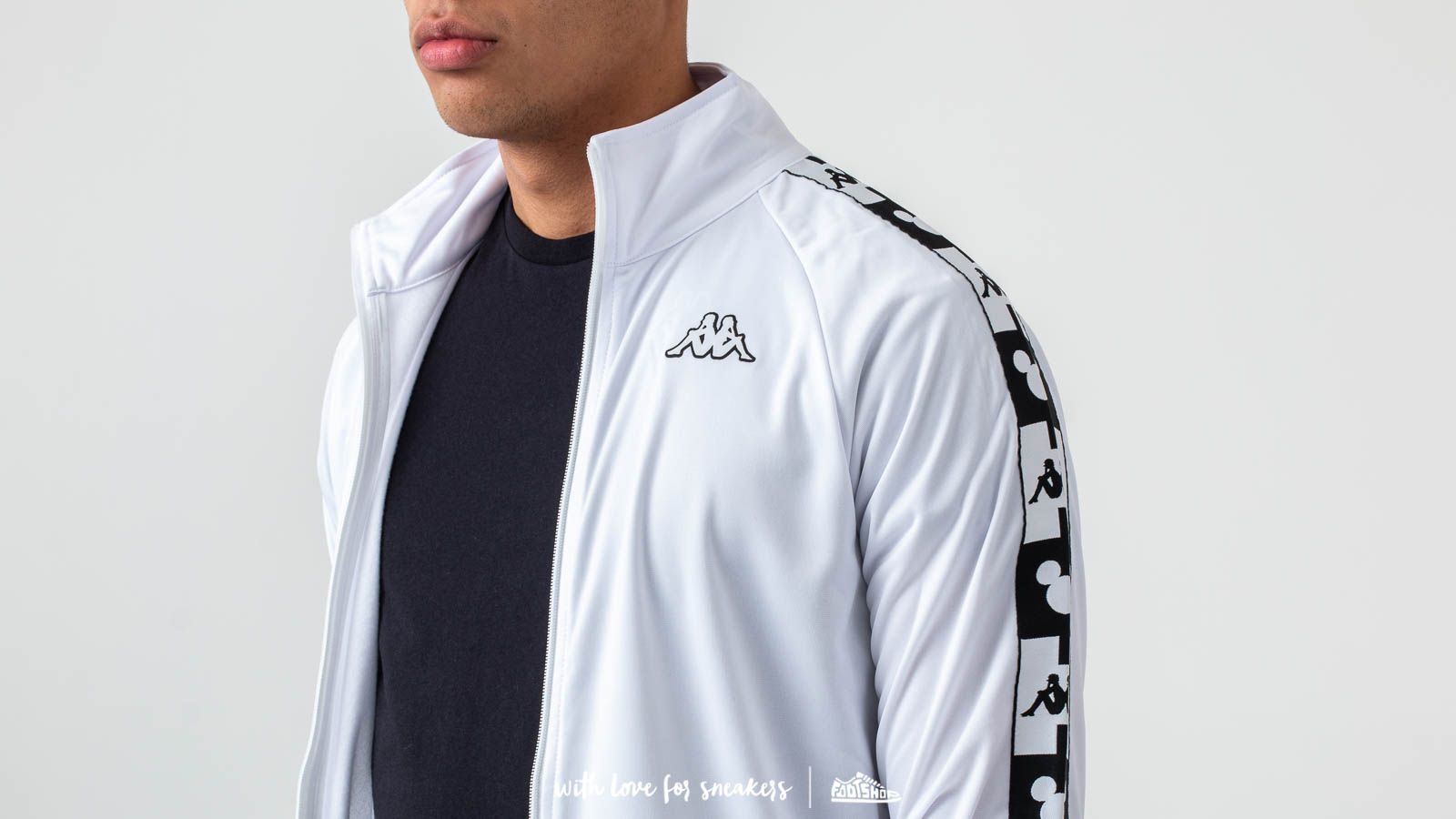 Felpe Kappa Authentic Anne Disney Track Jacket White