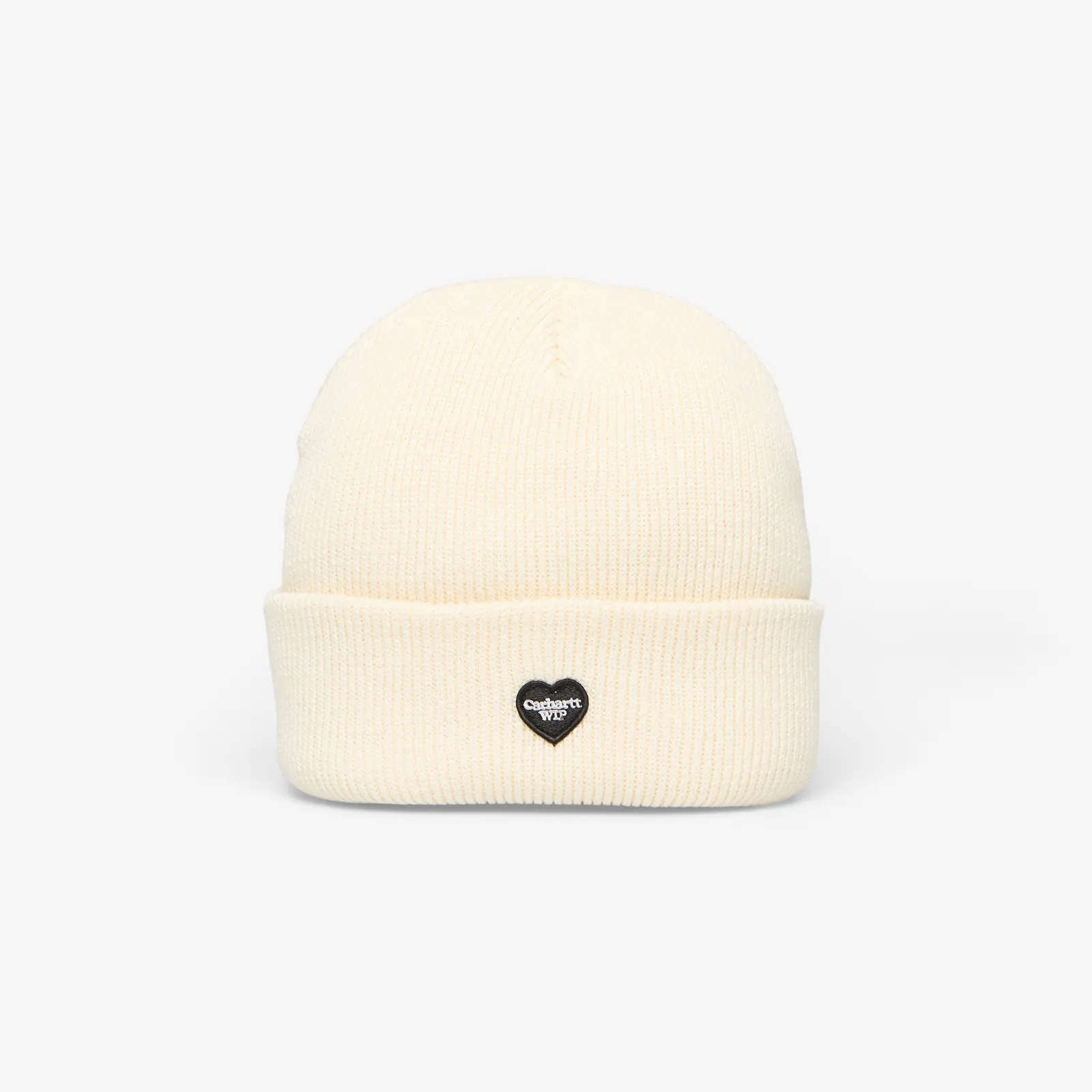 Pălării pentru bărbați Carhartt WIP Small Heart Beanie Natural