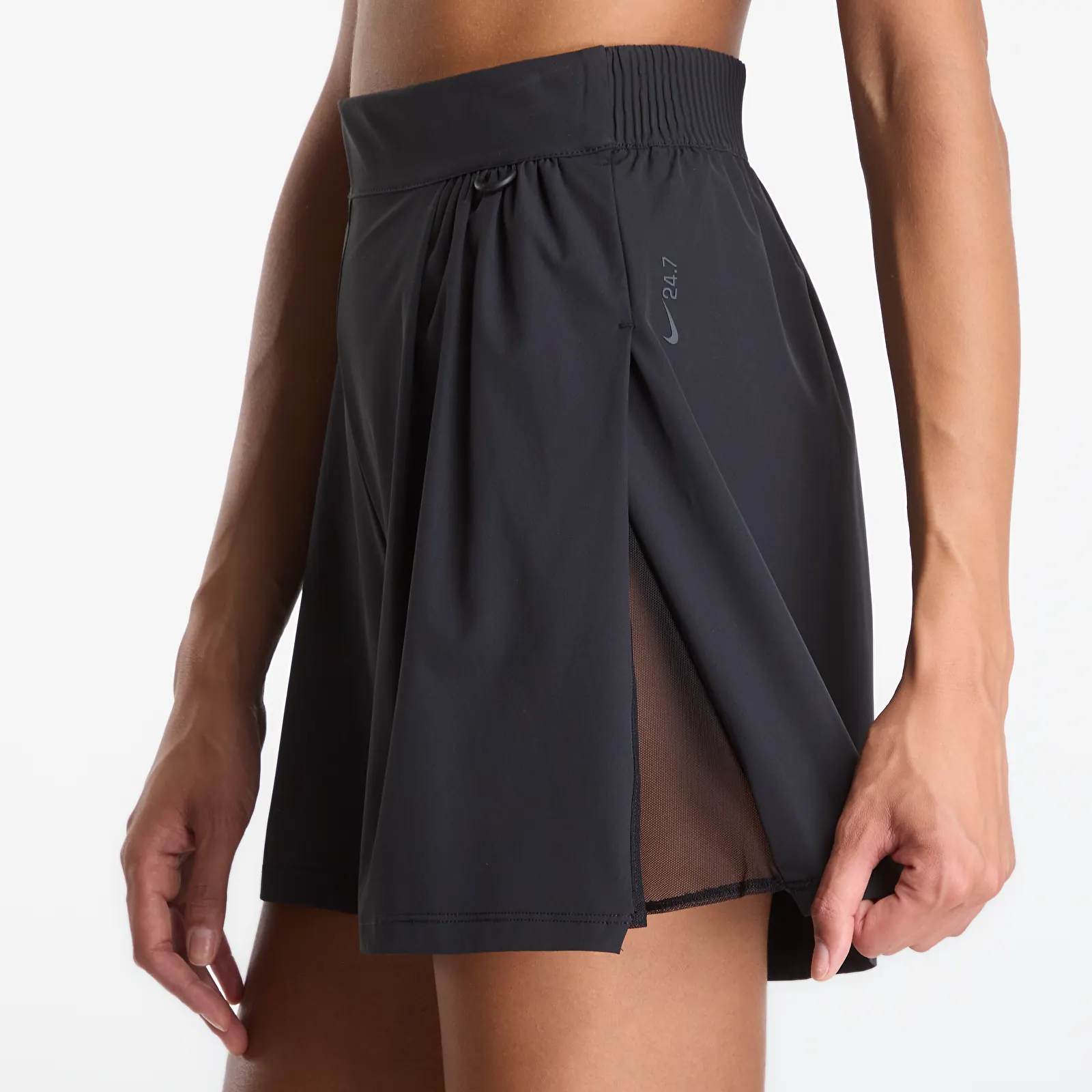 Shorts femme Nike 24.7 PerfectStretch Women's Dri-FIT High-Waisted Shorts Black/ Black/ Dk Smoke Grey