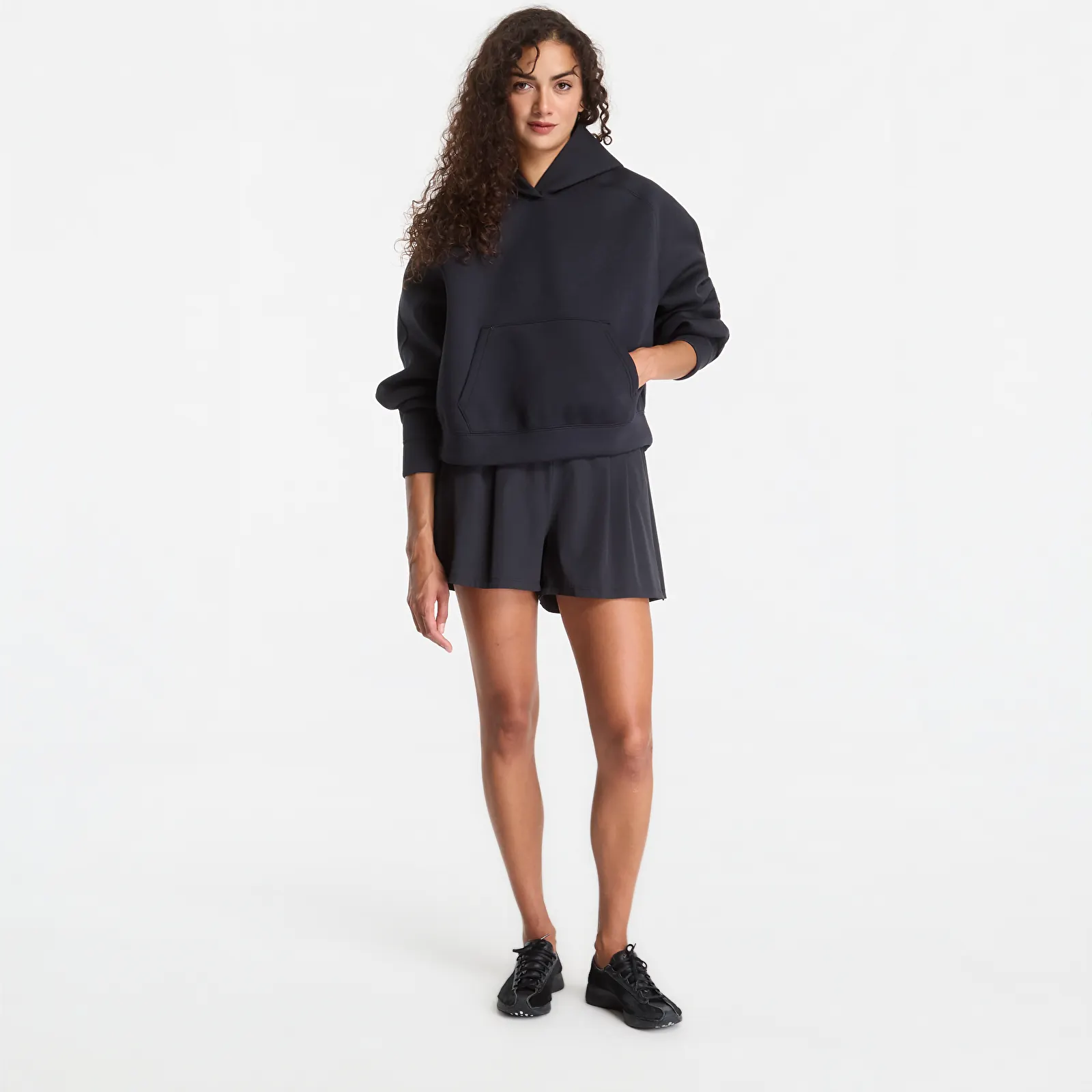 Shorts femme Nike 24.7 PerfectStretch Women's Dri-FIT High-Waisted Shorts Black/ Black/ Dk Smoke Grey