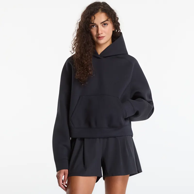 Sweatshirt Nike Pregame Fleece Women's Oversized Hoodie Black/ Black