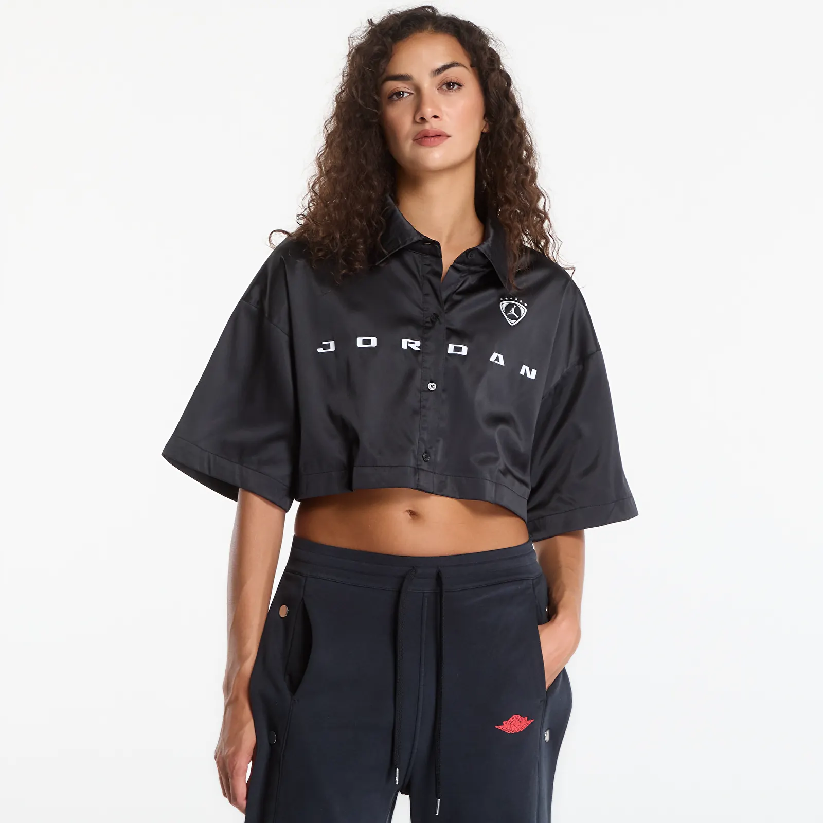 Chemises femme Jordan Flight Women's Woven Top Black