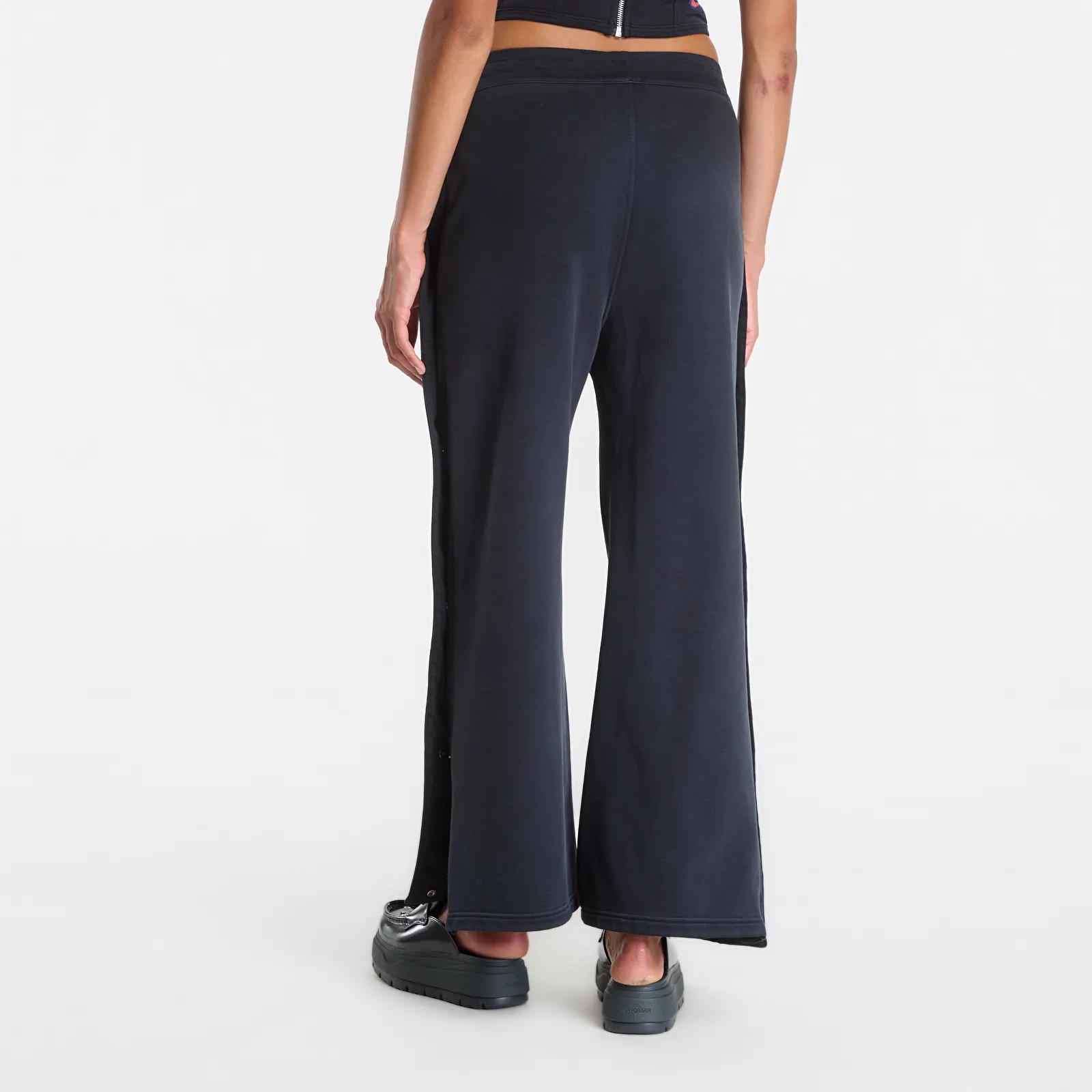 Joggingbyxor Jordan Flight Fleece Women's French Terry Snap Pants Black/ University Red