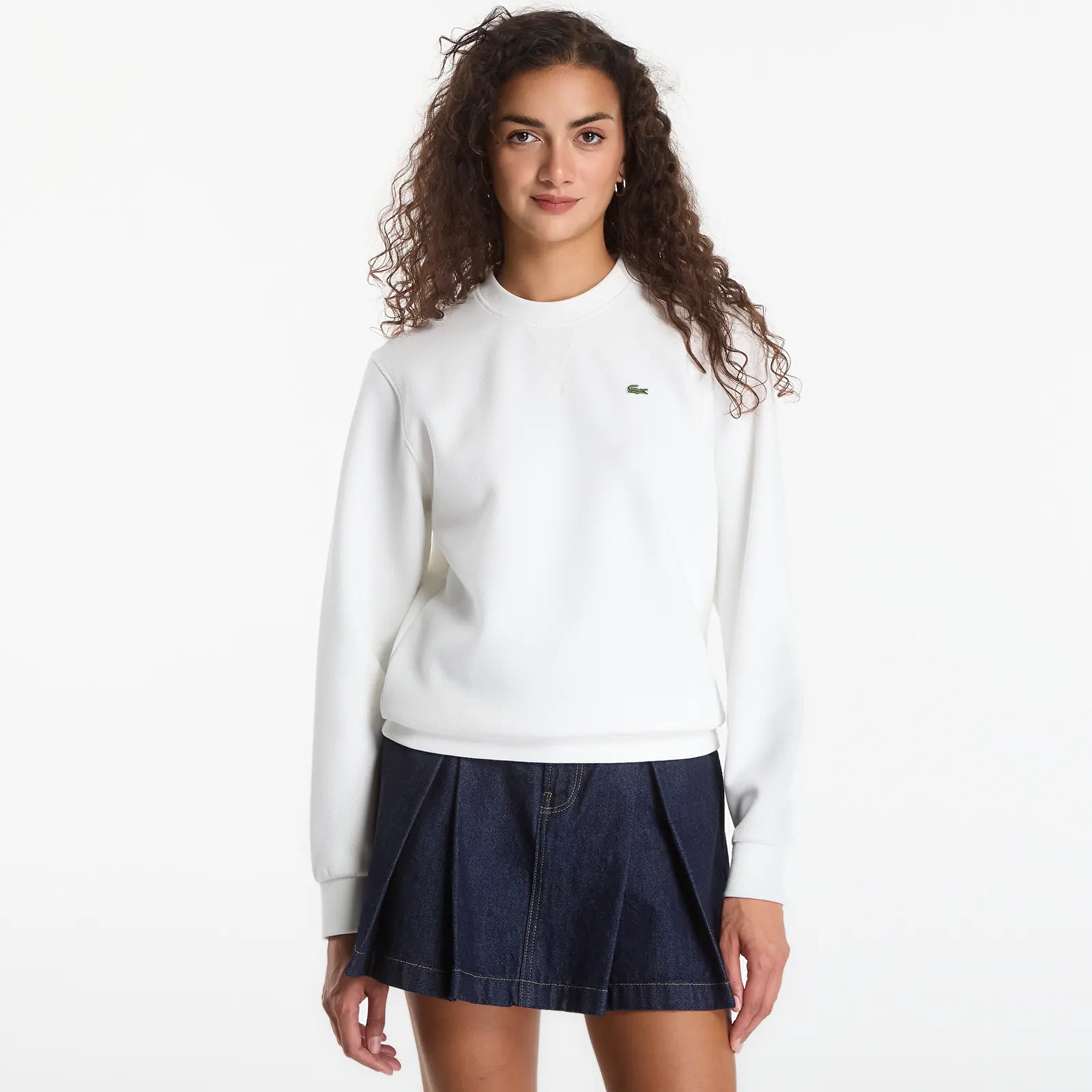 Жіночі худі Lacoste Crewneck Flour