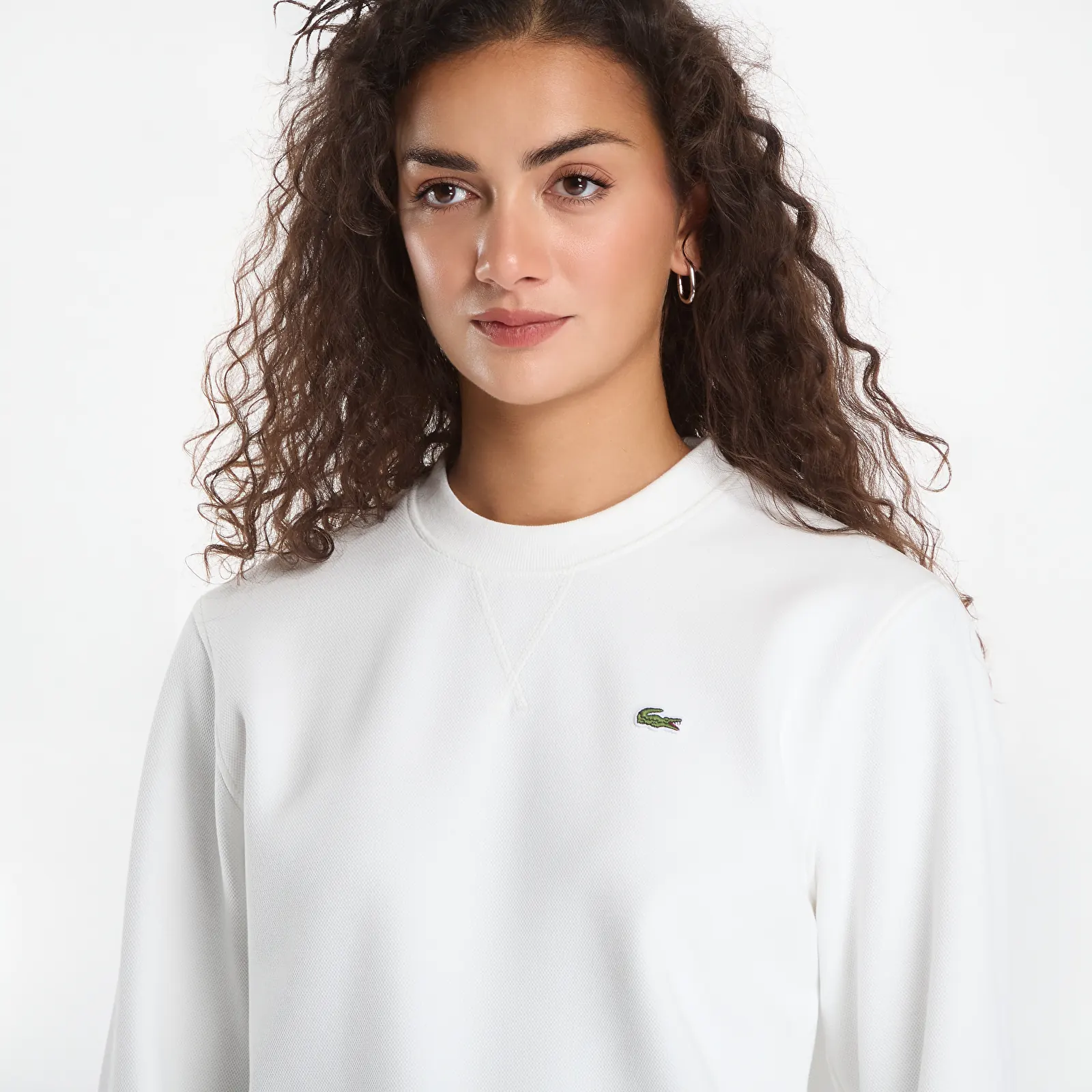 Жіночі худі Lacoste Crewneck Flour