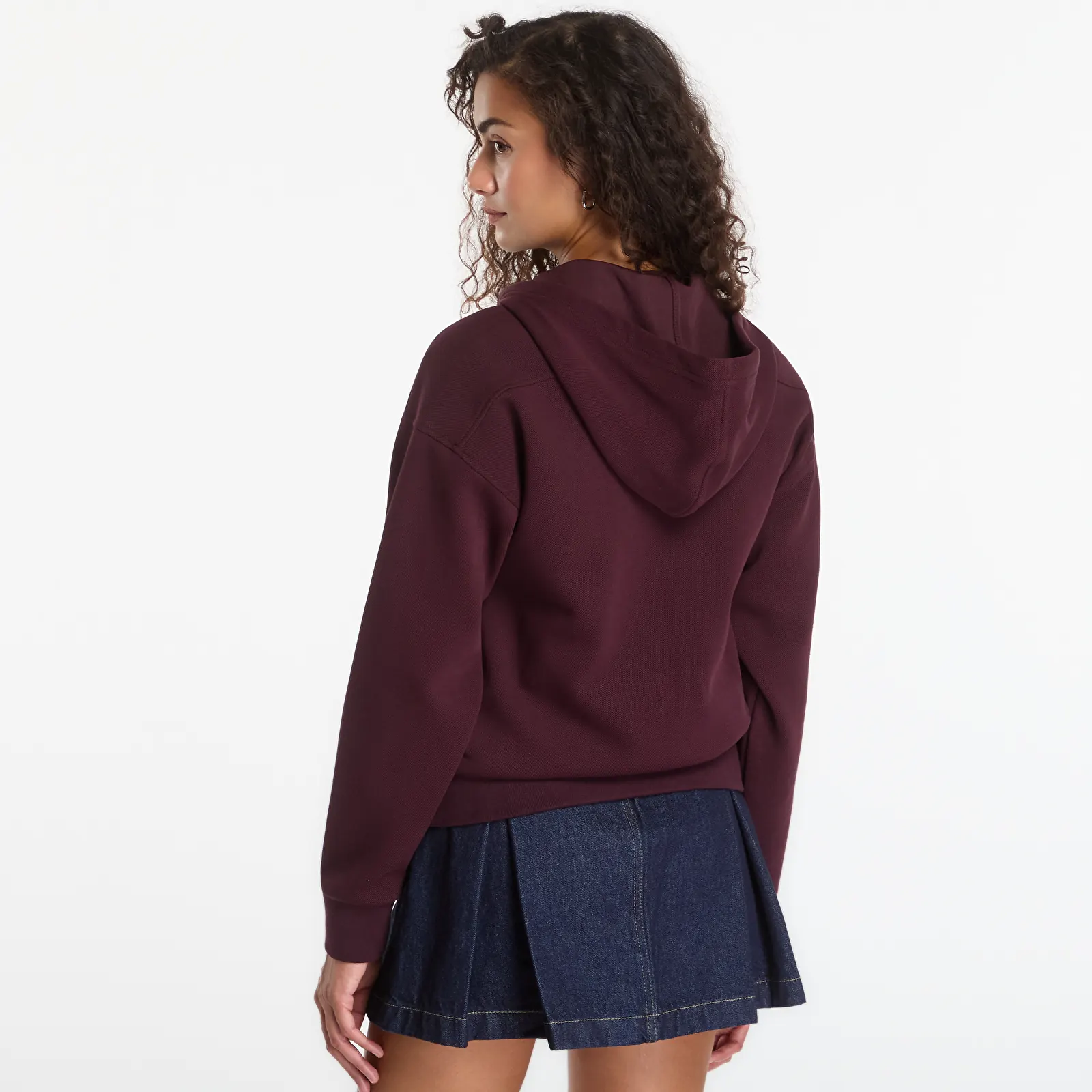 Moteriški džemperiai su gobtuvais Lacoste Zipped Hoodie Oxalis