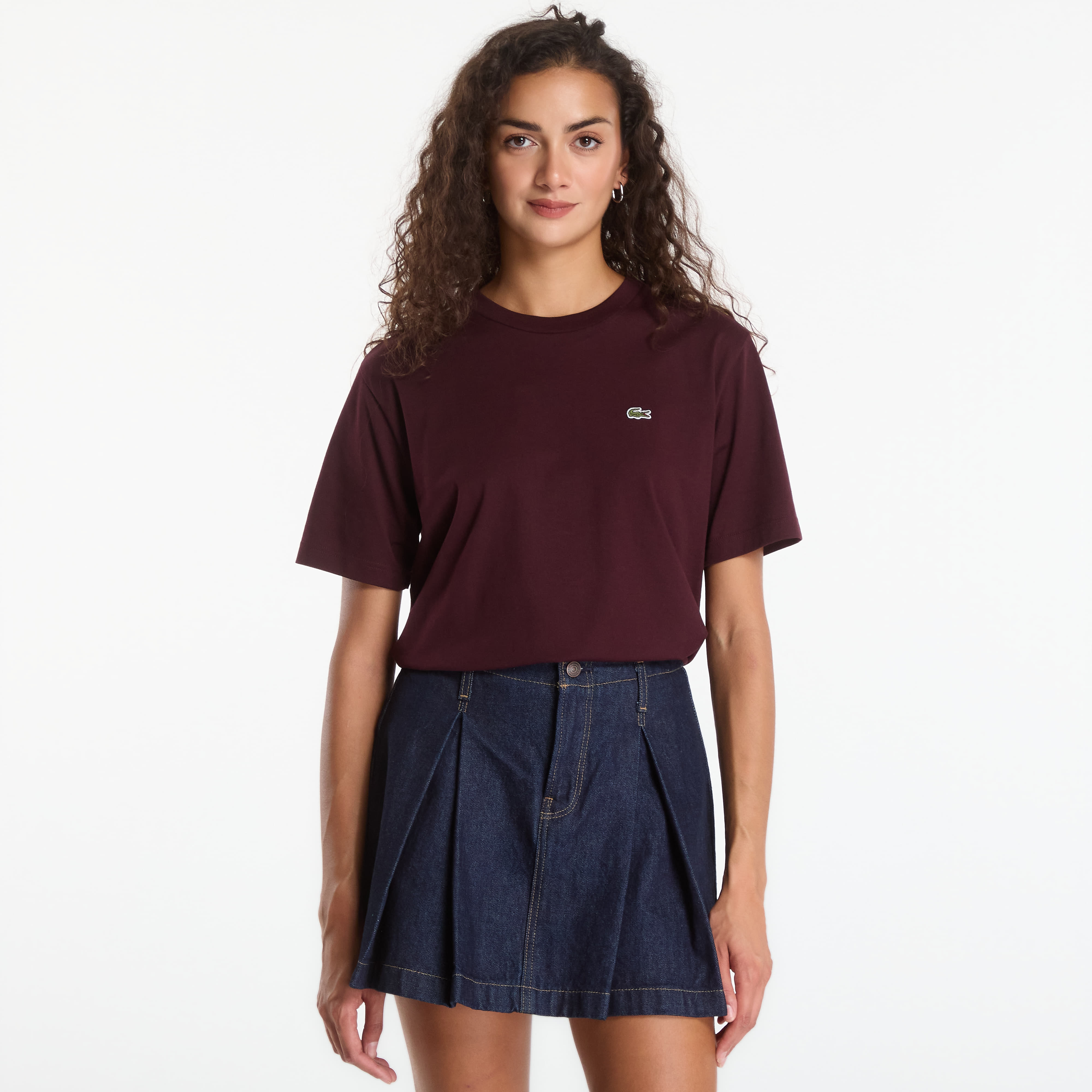 Тениска Lacoste Crewneck T-Shirt Oxalis S