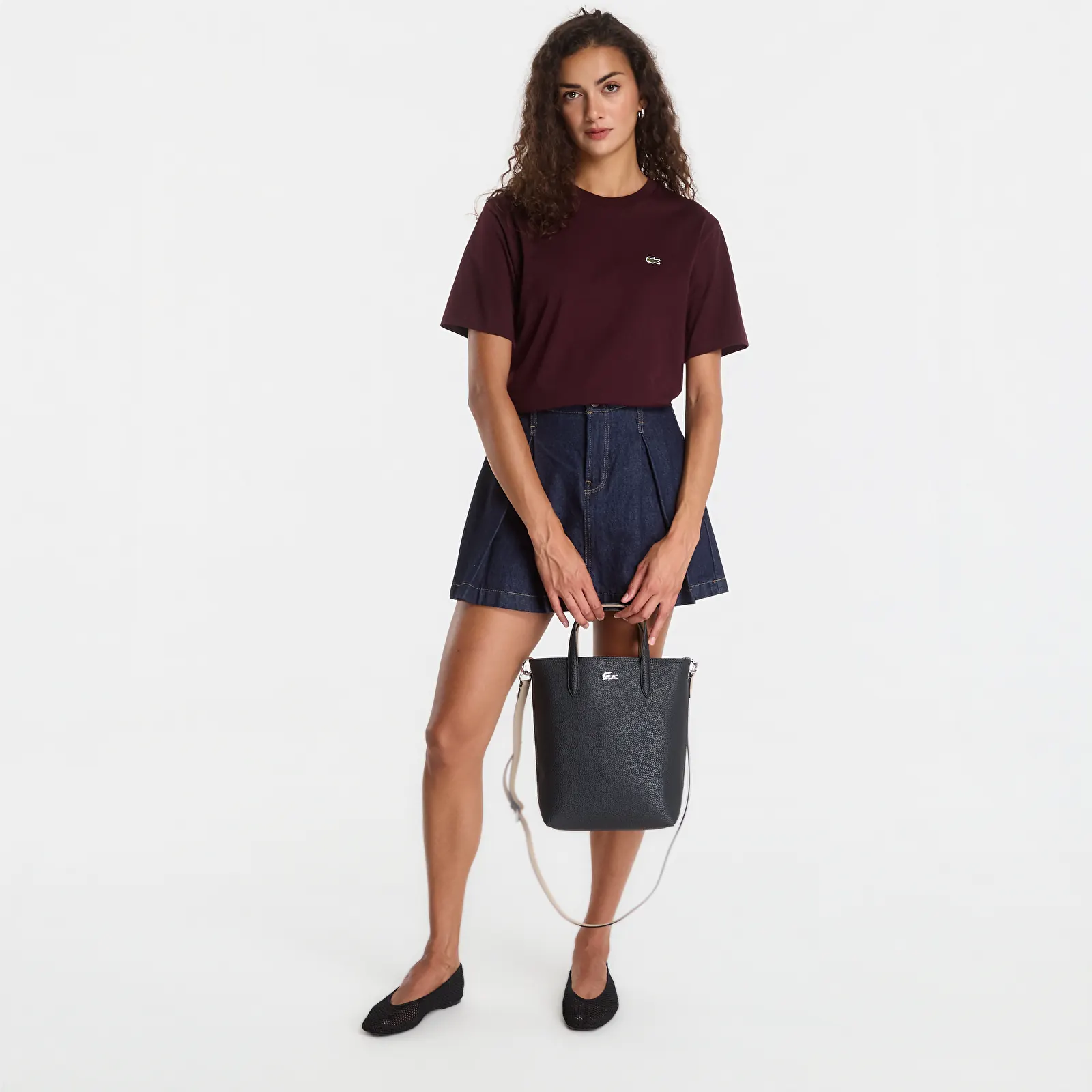 T-shirts femme Lacoste Crewneck T-Shirt Oxalis