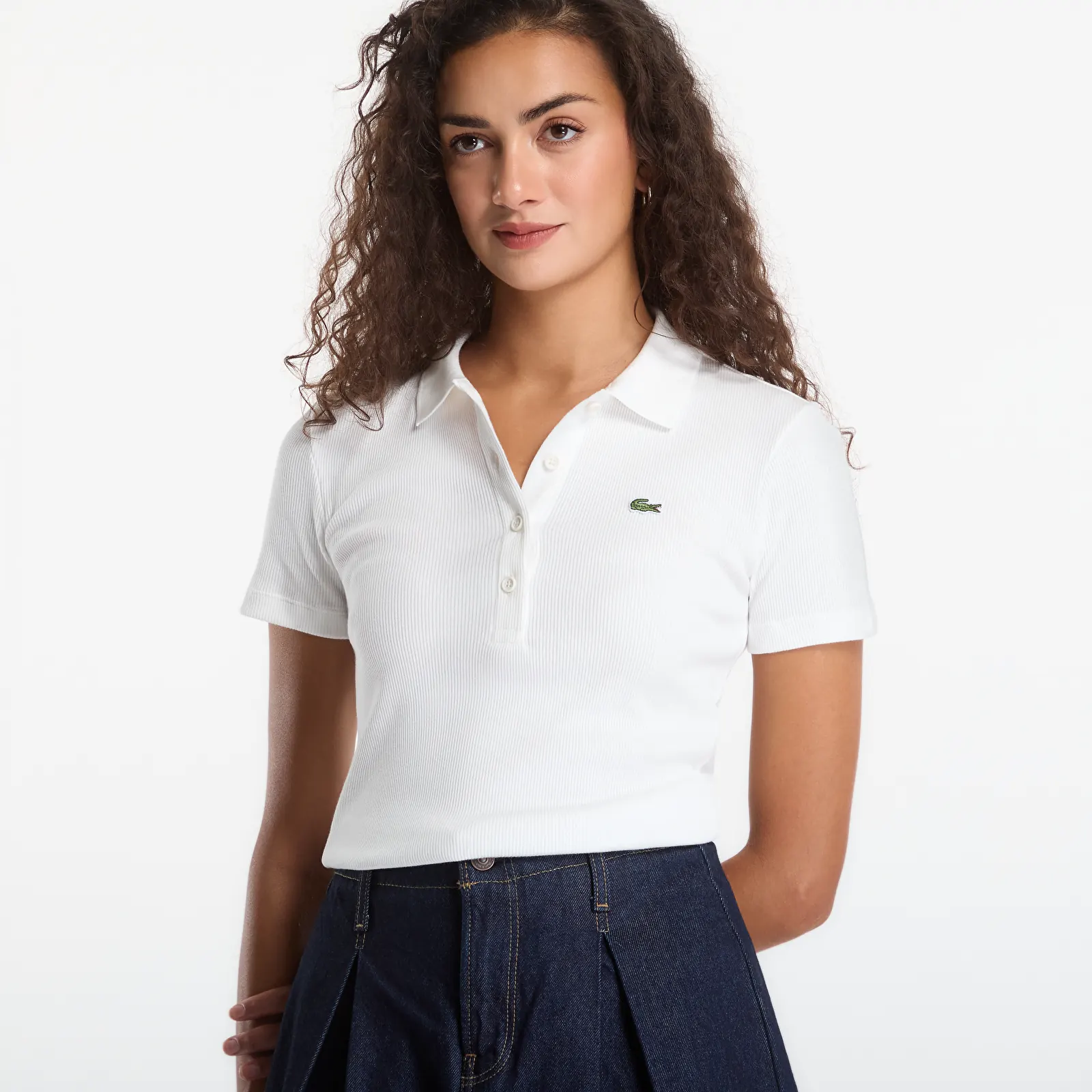T-shirty damskie Lacoste Polo Flour