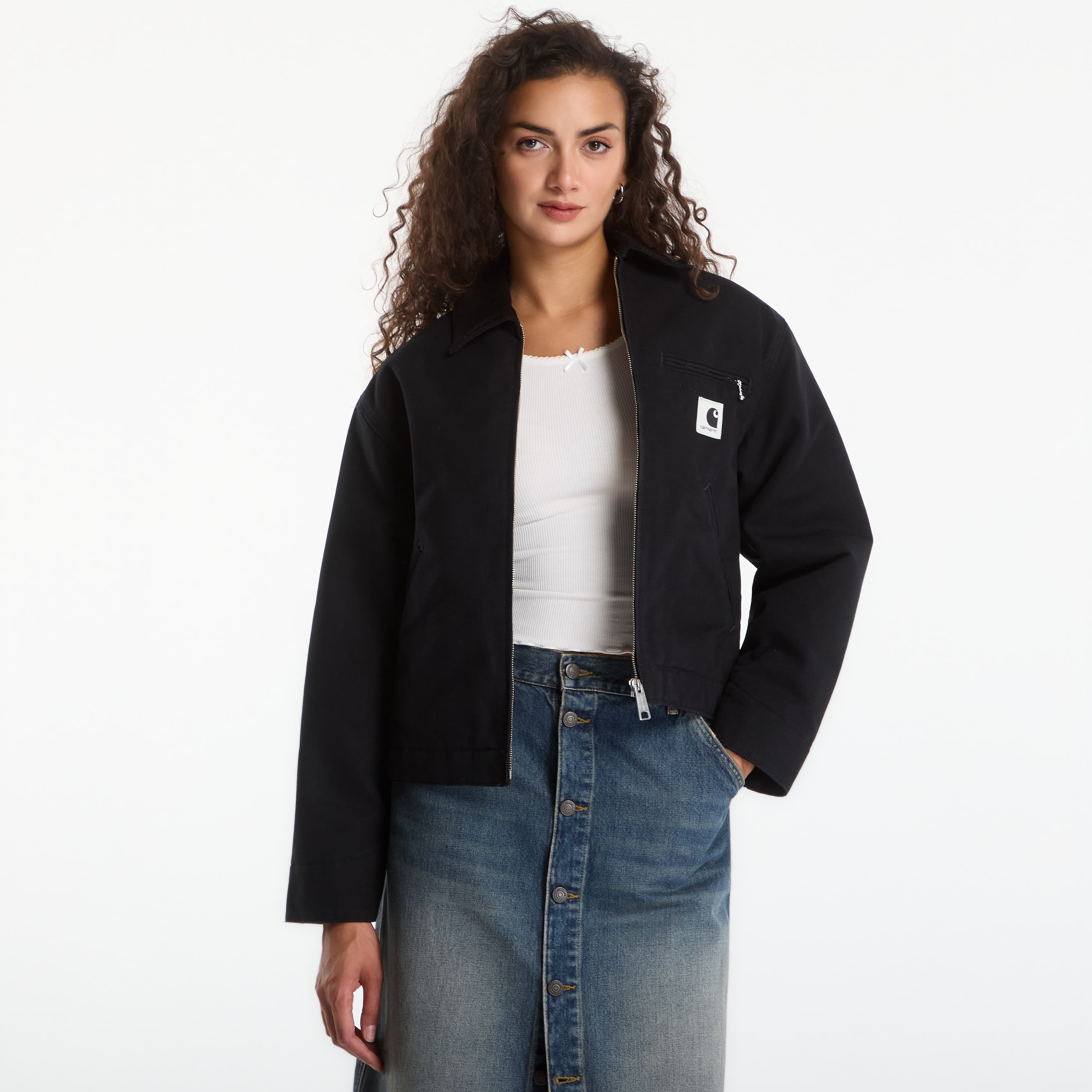 Яке Carhartt WIP W' OG Detroit Jacket Black/ Black Rinsed S