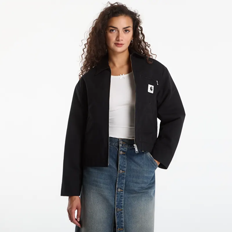 Carhartt WIP W' OG Detroit Jacket Black/ Black Rinsed