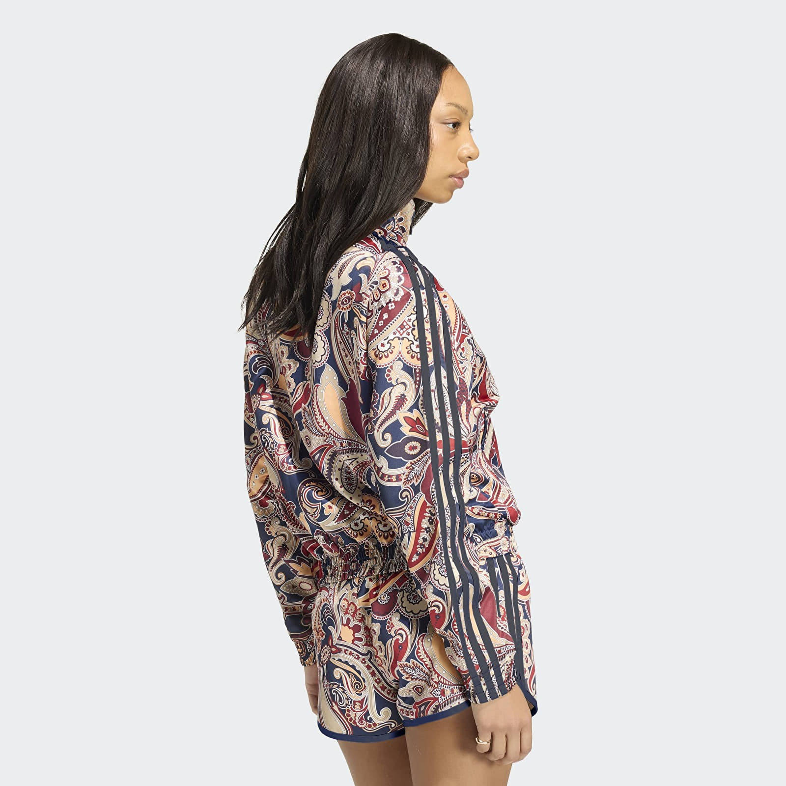 Women's jackets adidas Liberty London Firebird Satin Track Top Multicolor/ Night Indigo