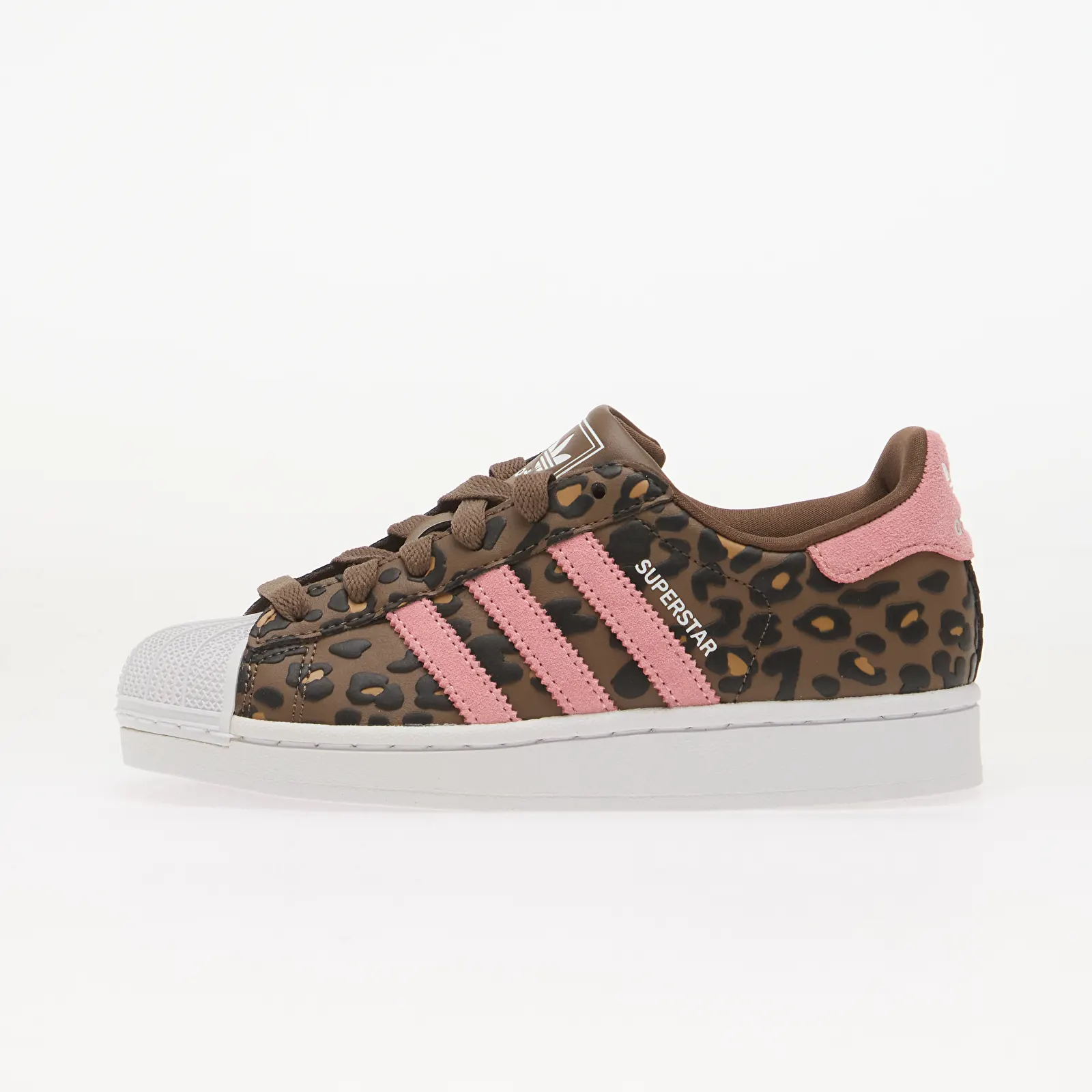 Chaussures et baskets enfants adidas Superstar II Earth Strata/ Glow Pink/ Core Black