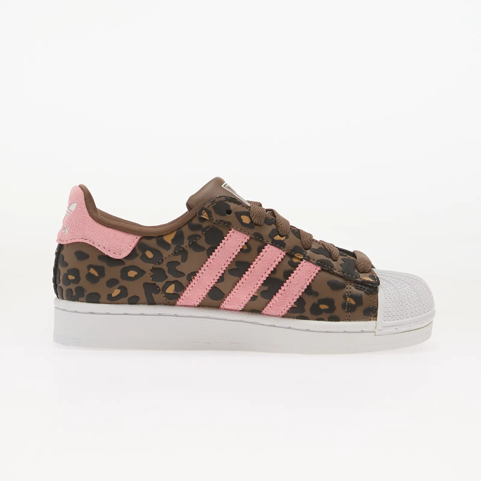 Chaussures et baskets enfants adidas Superstar II Earth Strata/ Glow Pink/ Core Black