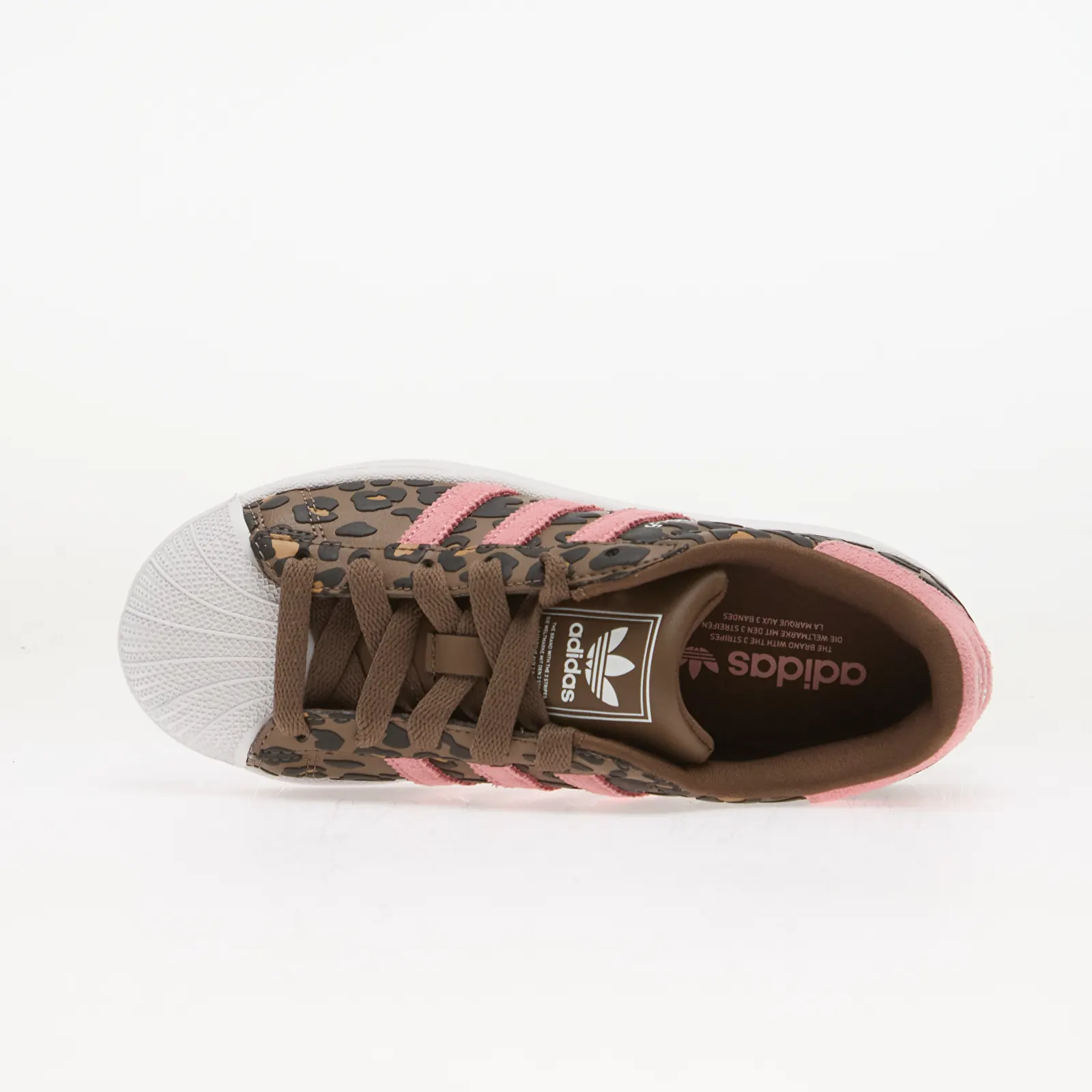 Chaussures et baskets enfants adidas Superstar II Earth Strata/ Glow Pink/ Core Black