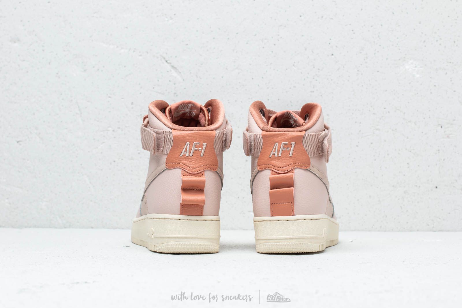 Nike women's air force 1 high utility pink sneaker new arrivals