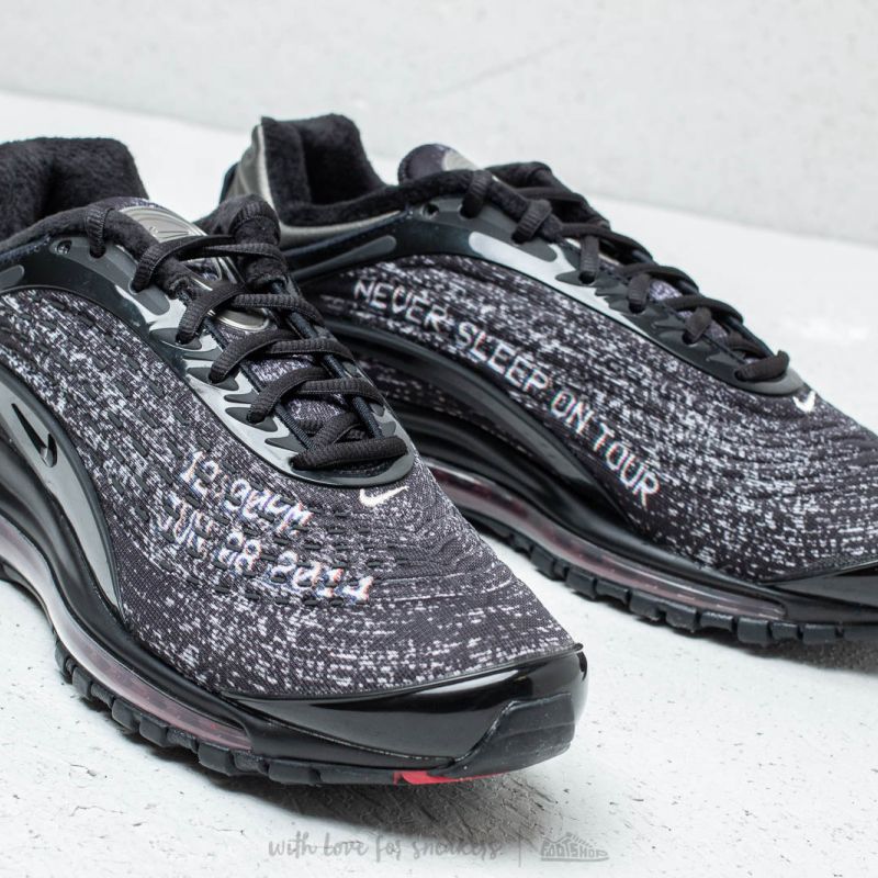 Nike Air Max Deluxe / Skepta Black/ Black-Deep Red | Footshop