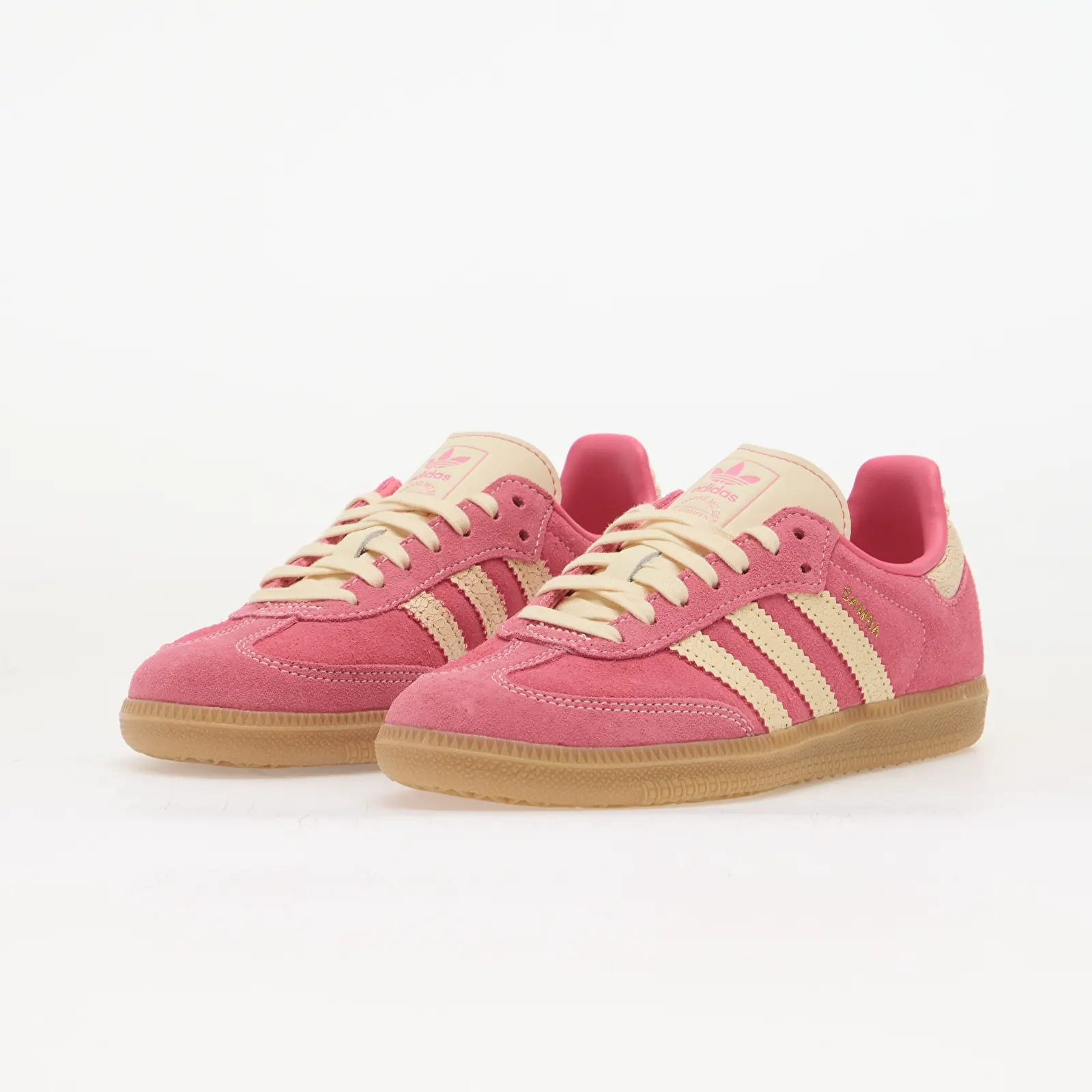 Детски маратонки и обувки adidas Samba OG Pink Fusion/ Warm Vanilla/ Gum4