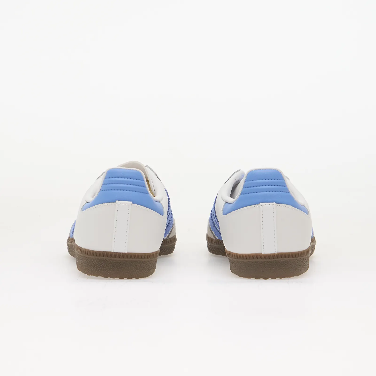 Scarpe e sneakers bambini adidas Samba OG Ftwr White/ Blue Fusion/ Gum5