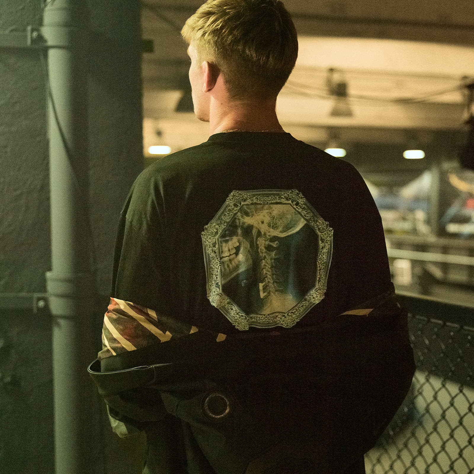 T-särgid Footshop x Oktagon T-Shirt X-Ray Black