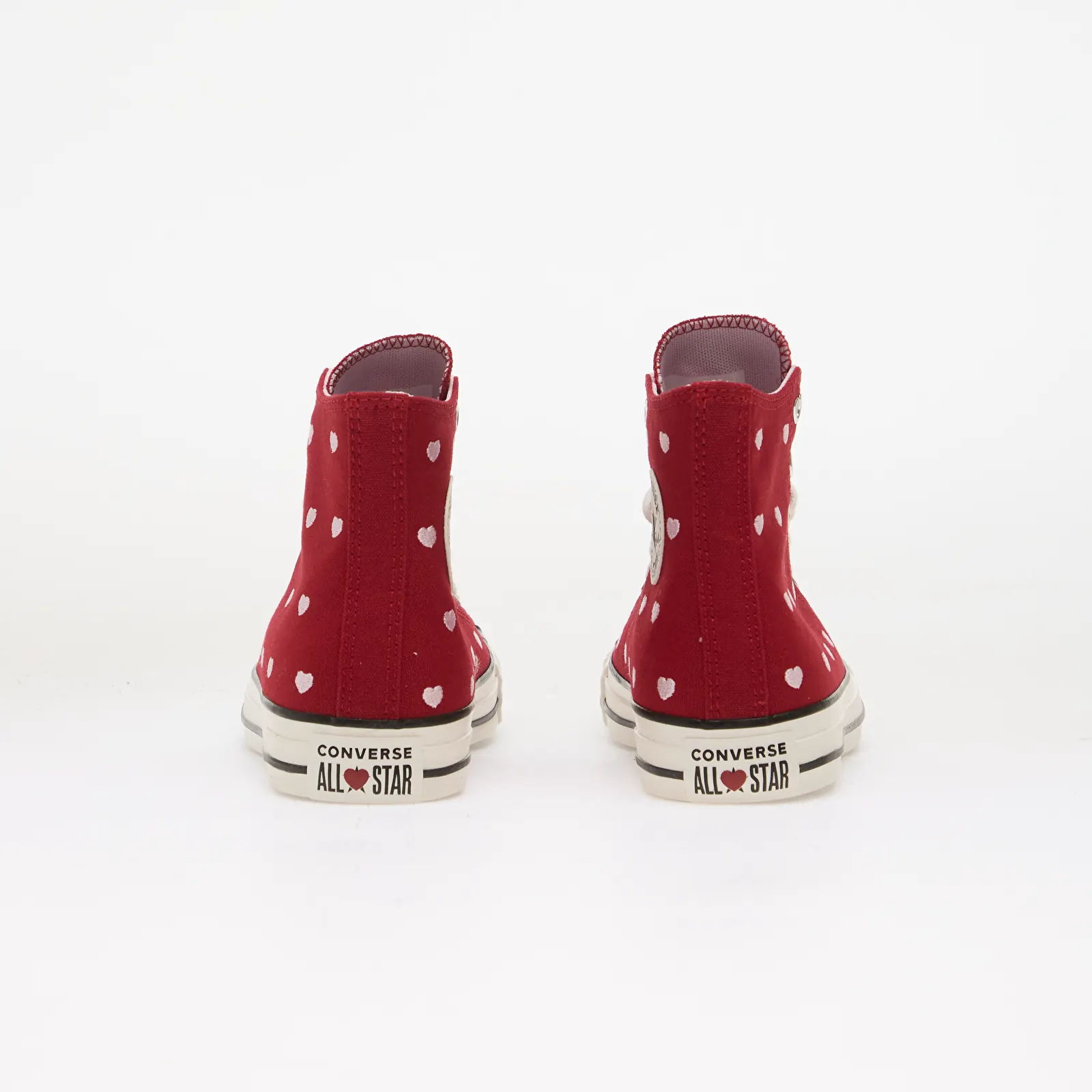 Chaussures et baskets enfants Converse Chuck Taylor All Star Hearts & Roses Days Ahead Red/ Vintage White/ New Found Bloom Pink