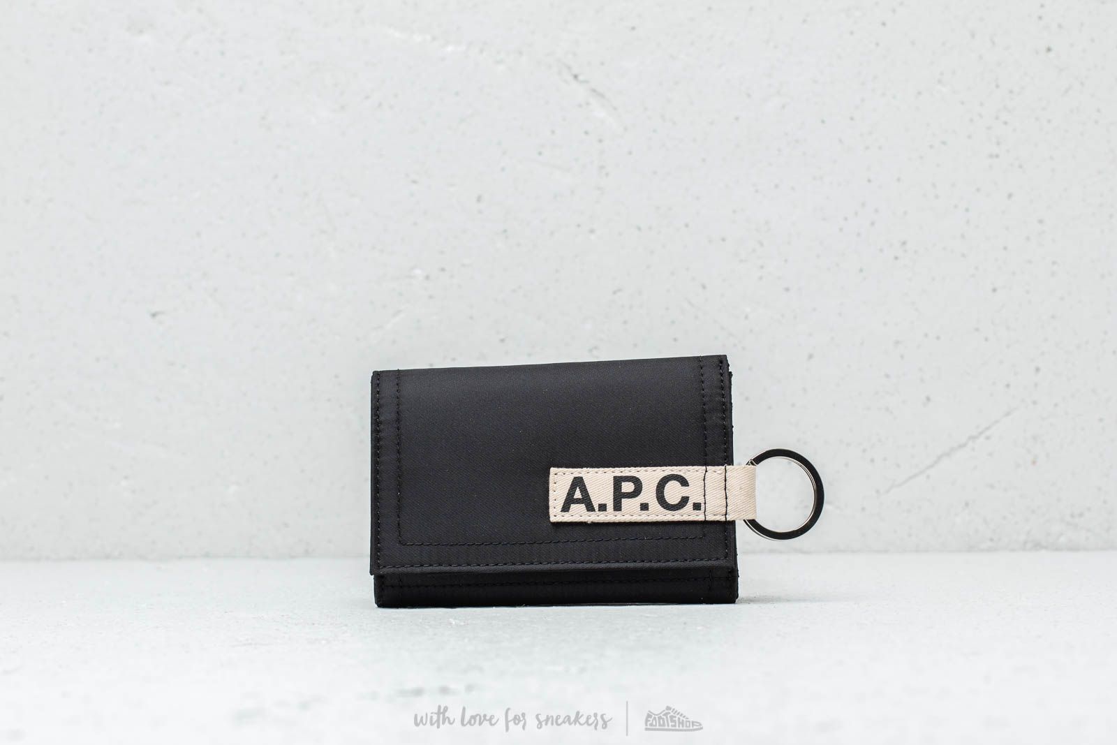 Peňaženky A.P.C. Pozzo Wallet Black