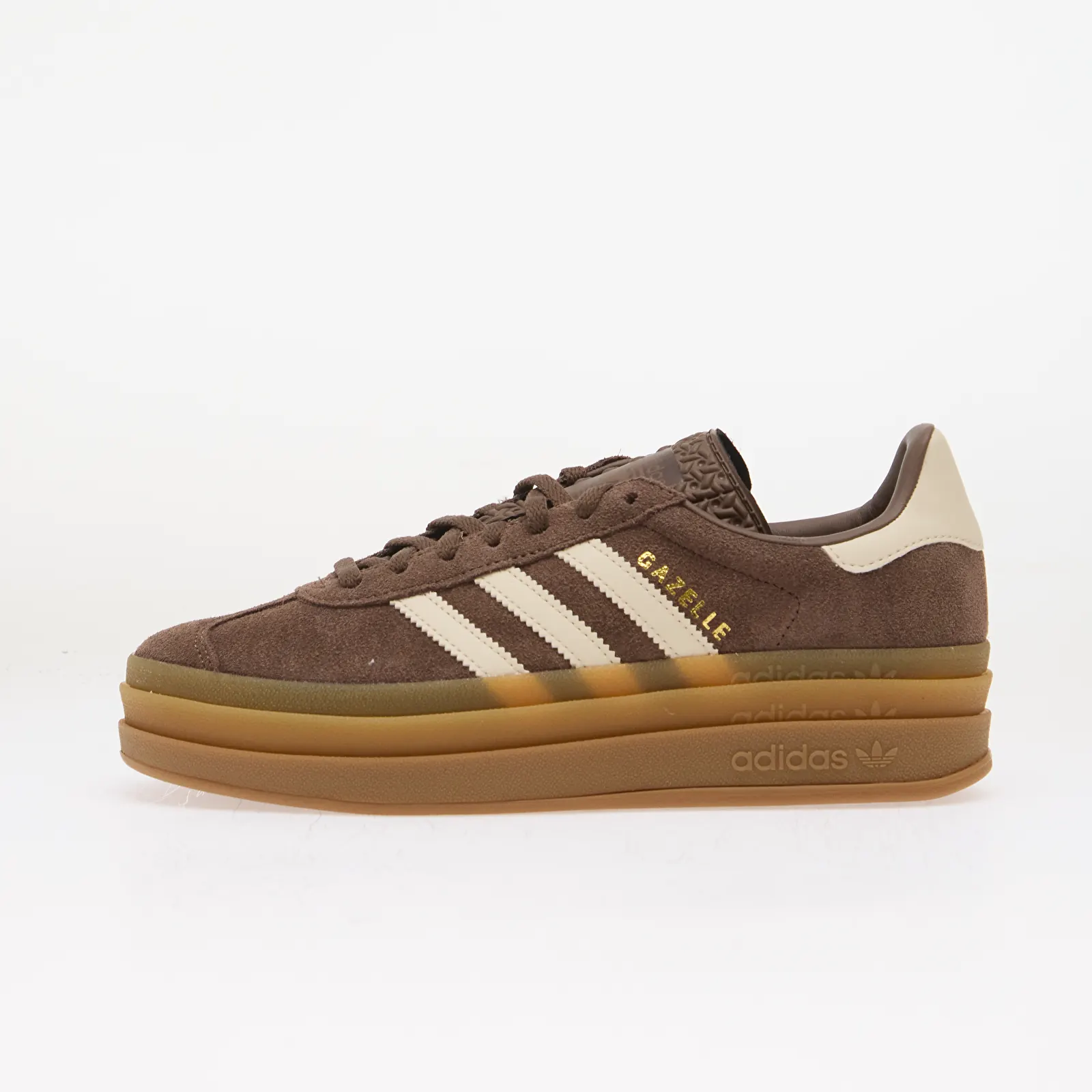 Kids' sneakers and shoes adidas Gazelle Bold Rose Tone/ Wonder White/ Gold Met.
