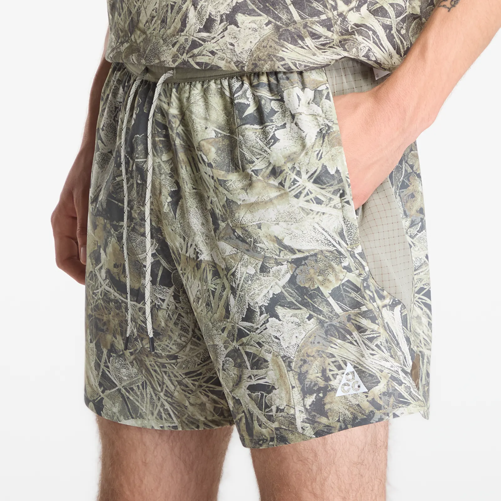 Shorts Nike ACG Men's 6" Brief-Lined Trail Running Shorts Sequoia/ Light Army/ Summit White
