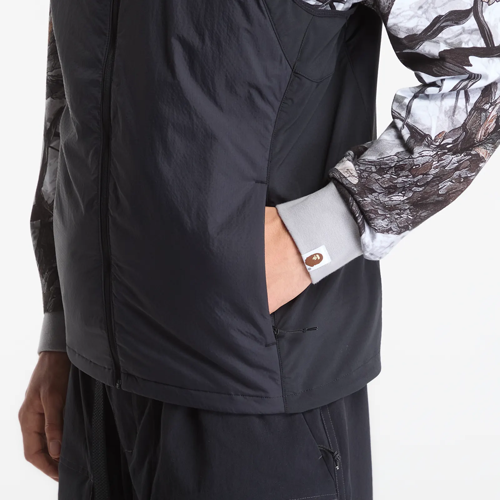 Vests Nike ACG "Rope de Dope" Men's Therma-FIT ADV Vest Black/ Black/ Summit White